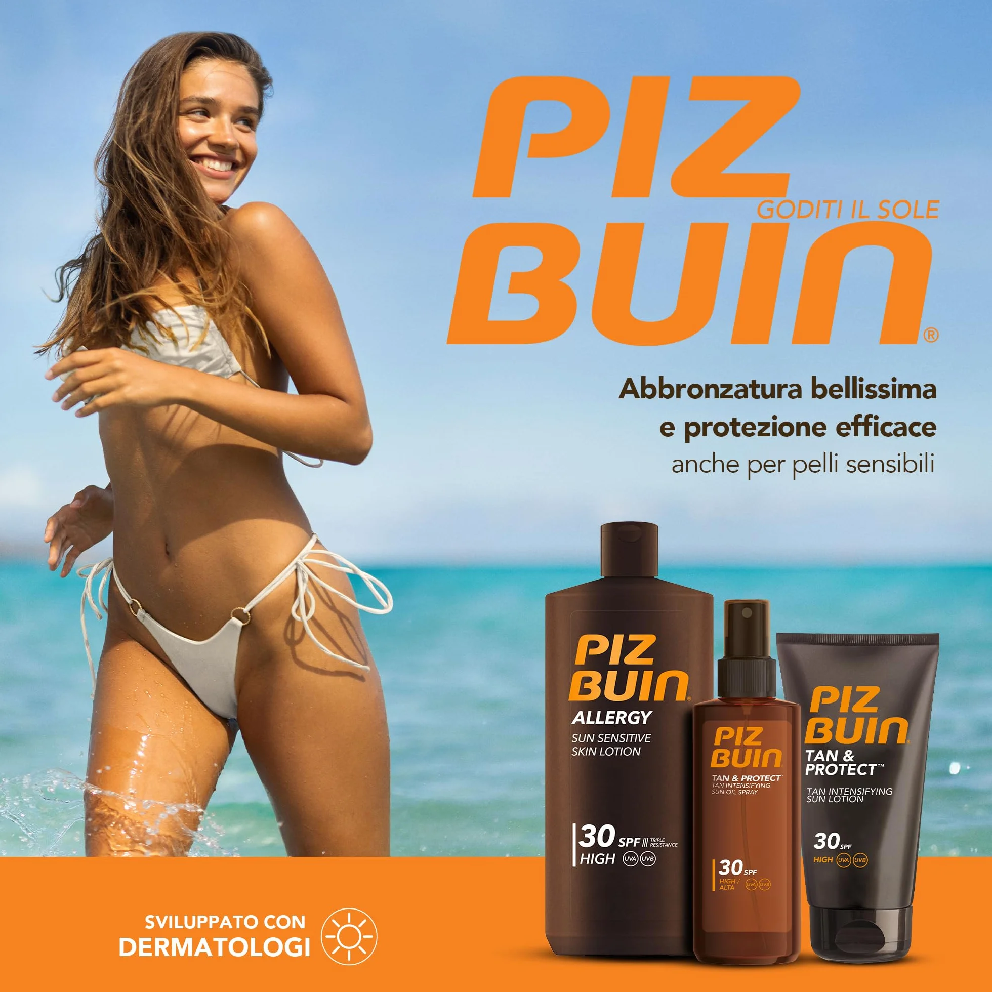 PIZ BUIN Burrocacao Solare SPF 30 Labbra 4.9 g Aloe Vera Vitamina E