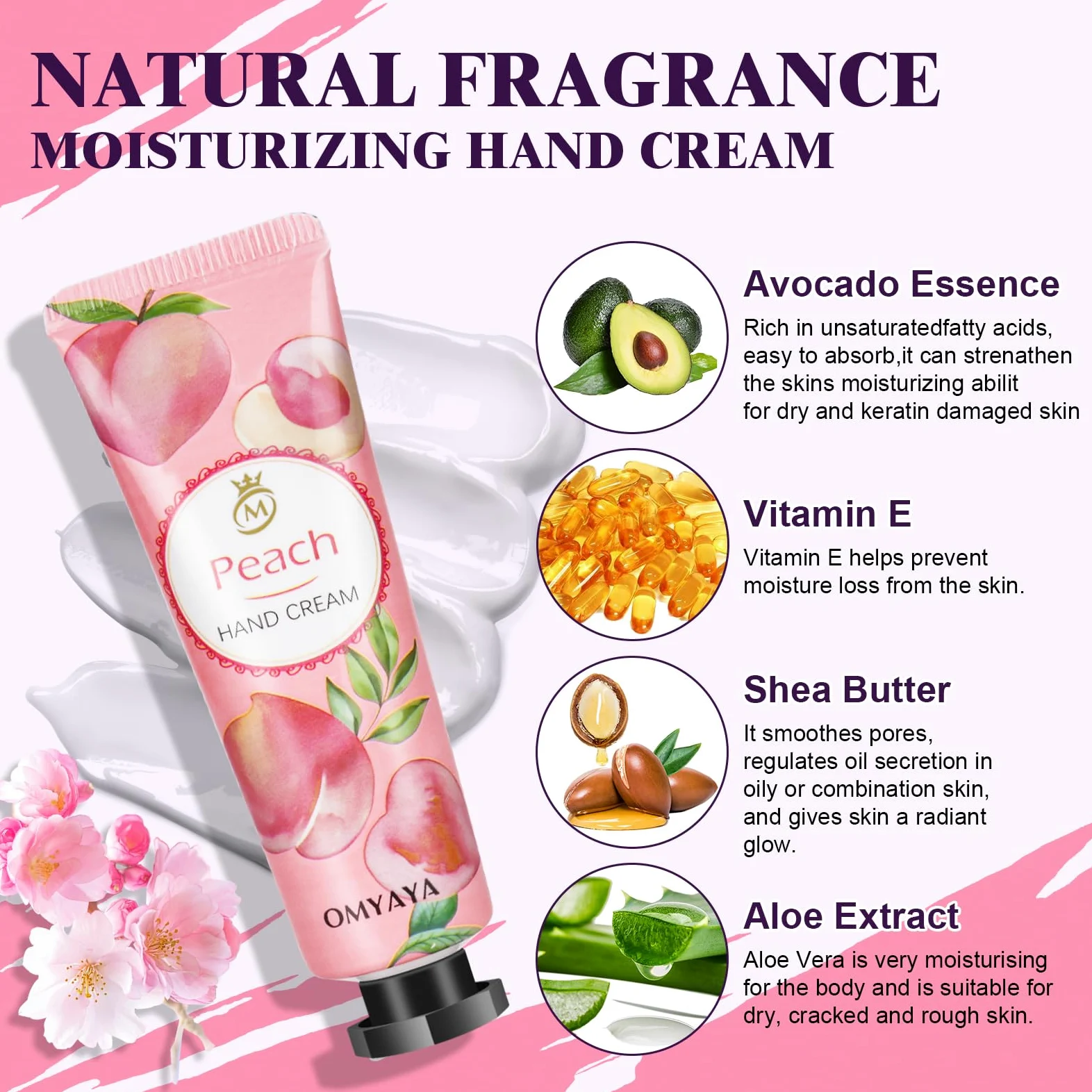 Set di 120 creme per le mani, mini crema per le mani, da donna, set regalo profumato, per mani molto asciutte, piccoli regali per donne e uomini, regalo di Natale e compleanno