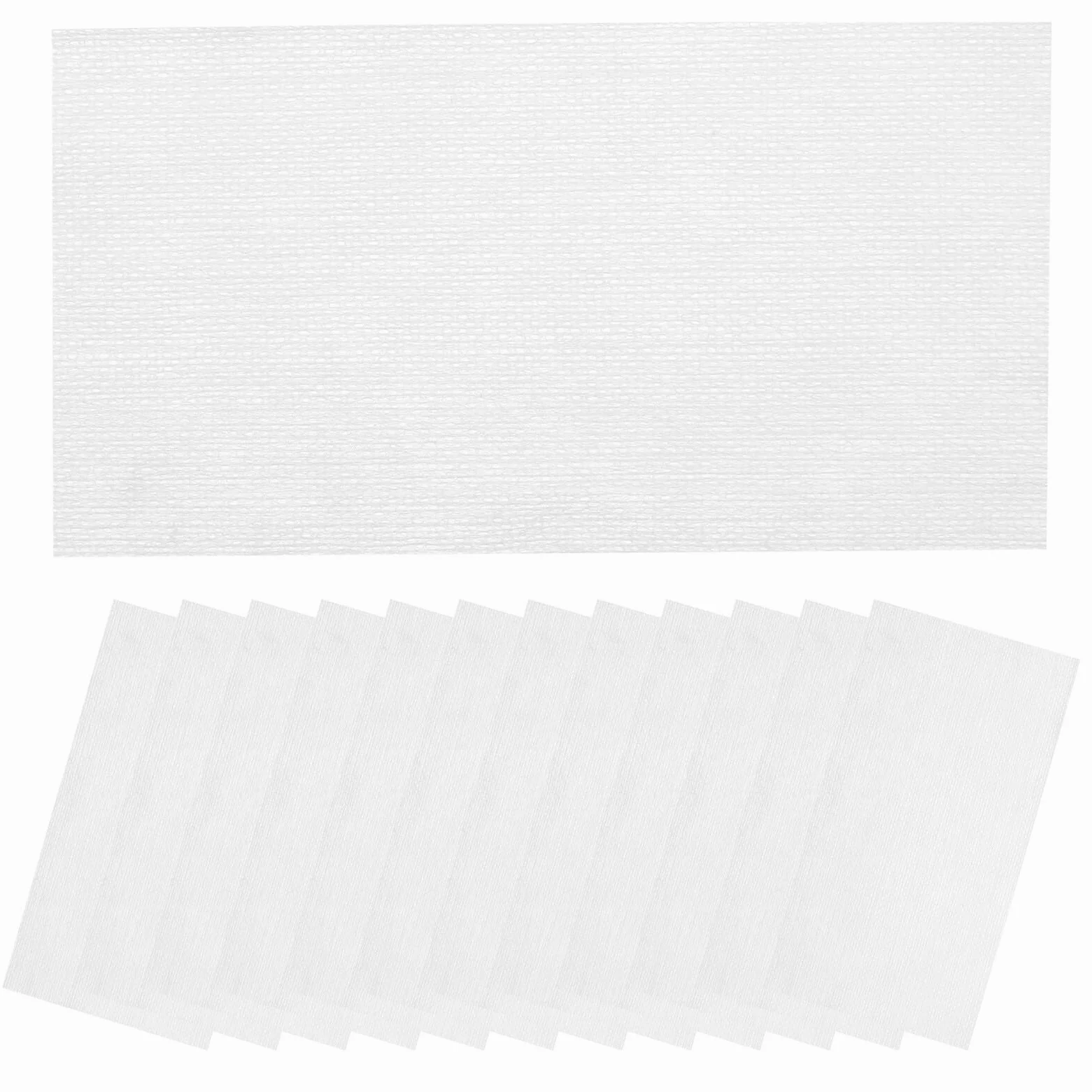 Gatuida 500 Pezzi Pad Struccanti Non Tessuto Bianco, Morbidi e Traspiranti per Pelle Sensibile, per Cura Personale e Centri Estetici