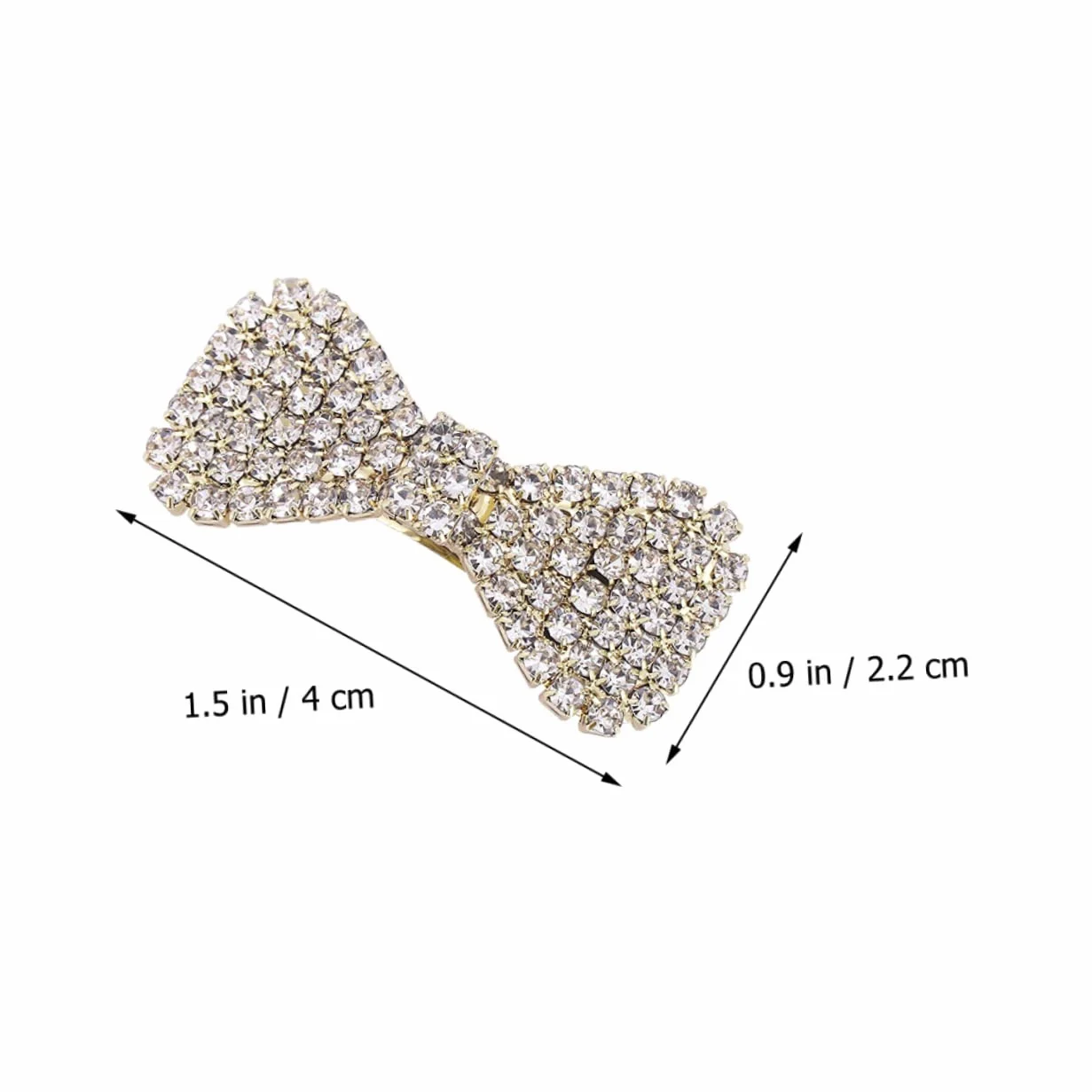 VICASKY 16 Pezzi Fermagli Cristallo con Clip per Sposa e Ragazze Accessori per Nozze e Feste