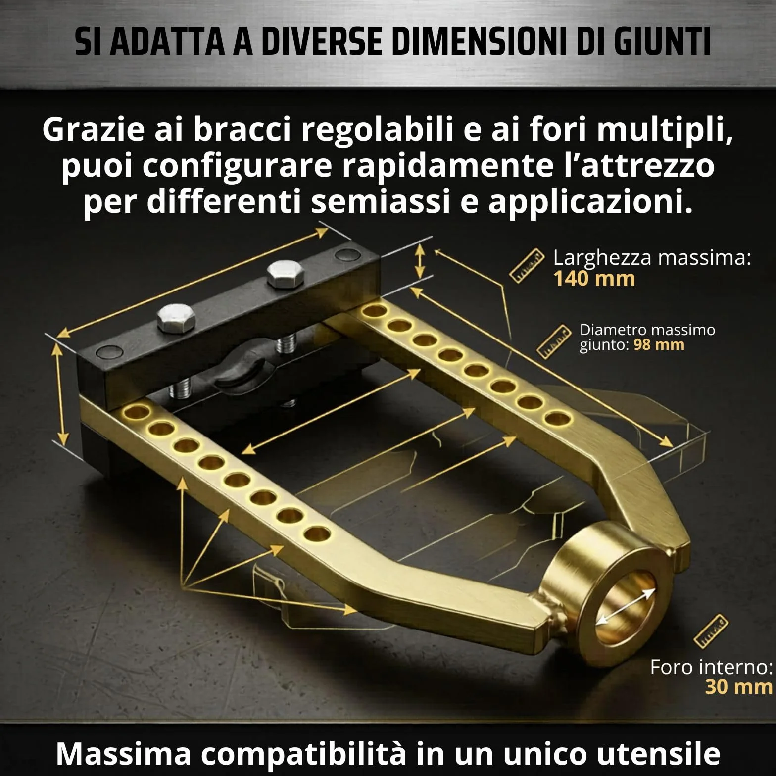 Estrattore Universale per Giunto Omocinetico Auto