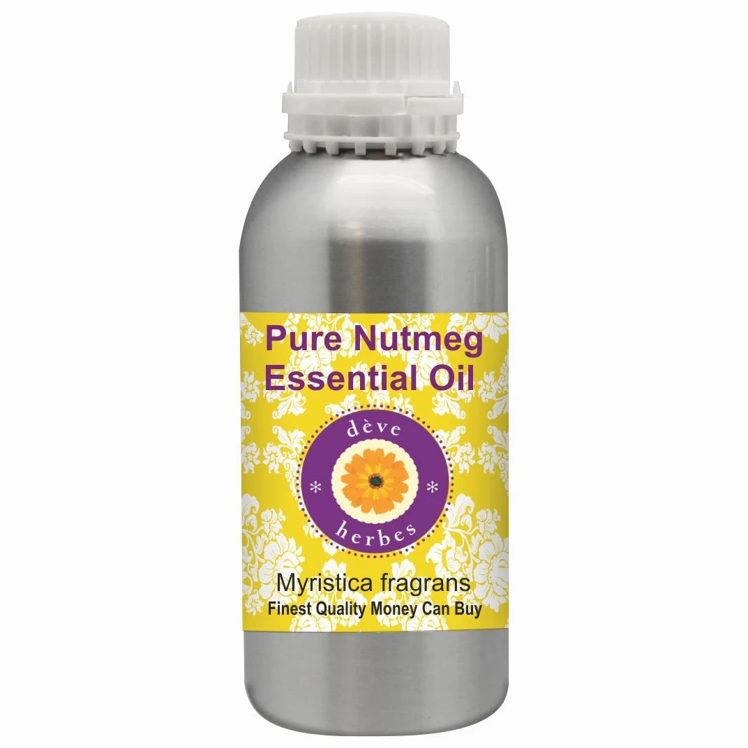 dève herbes L'olio essenziale moscato puro in autunno (fragranze Myristica) 100% naturale qualità terapeutica distillata a vapore.