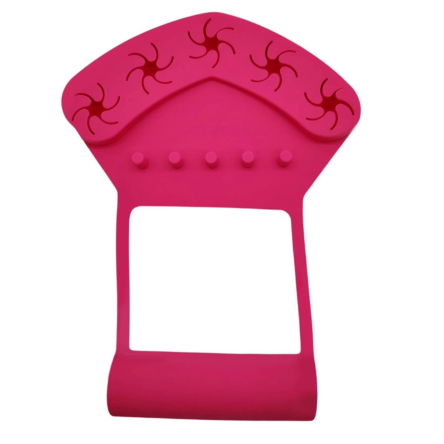 Tappetino in silicone per le unghie Cuscinetto antiscivolo da manicure | Portadita da Lucidatura Unghie per Donne, Trucco, Pratica, Pittura, Salone, Festa, Laboratorio