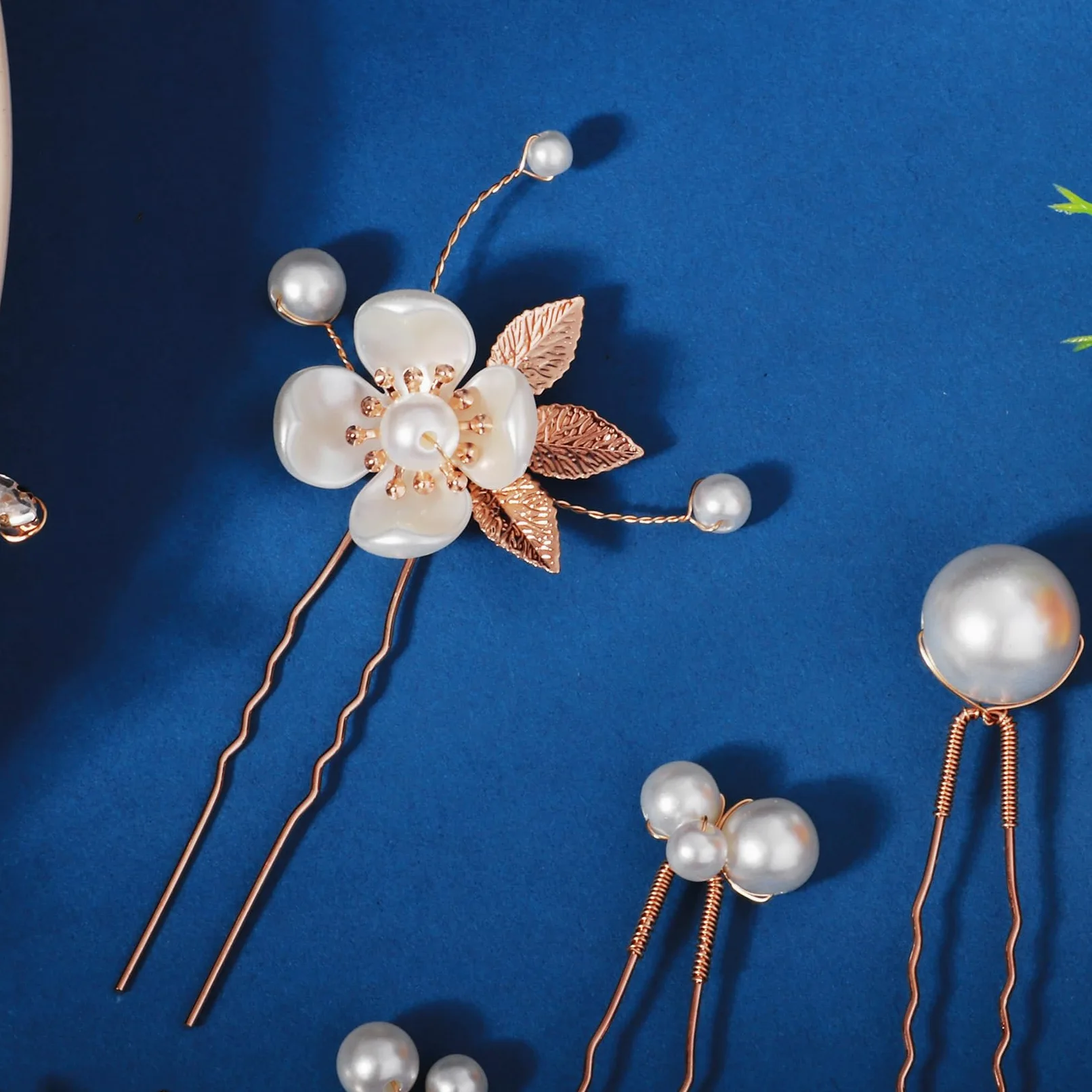12 forcine per capelli da sposa con strass, accessori per capelli da donna, con cristalli, per damigelle d'onore