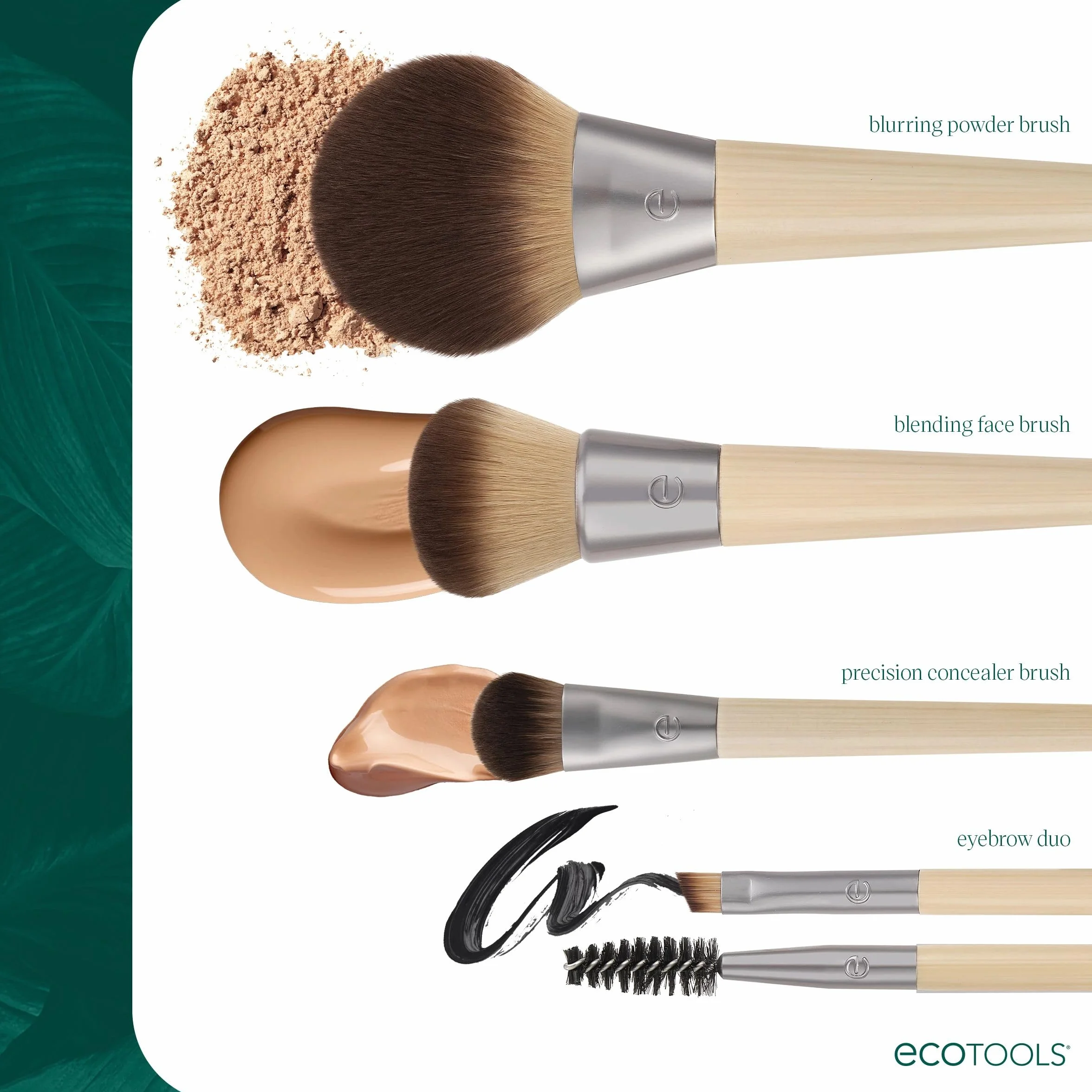EcoTools Blurring Powder Makeup Brush, 1 Count
