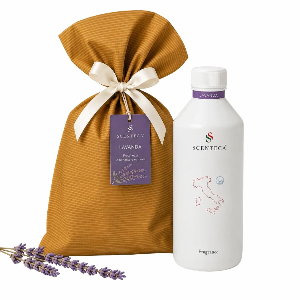 Ricarica per diffusori a freddo fragranza essenza aromatica Infusion De Lavande, profumo ambiente con oli essenziali naturali di Lavanda, 500 ml
