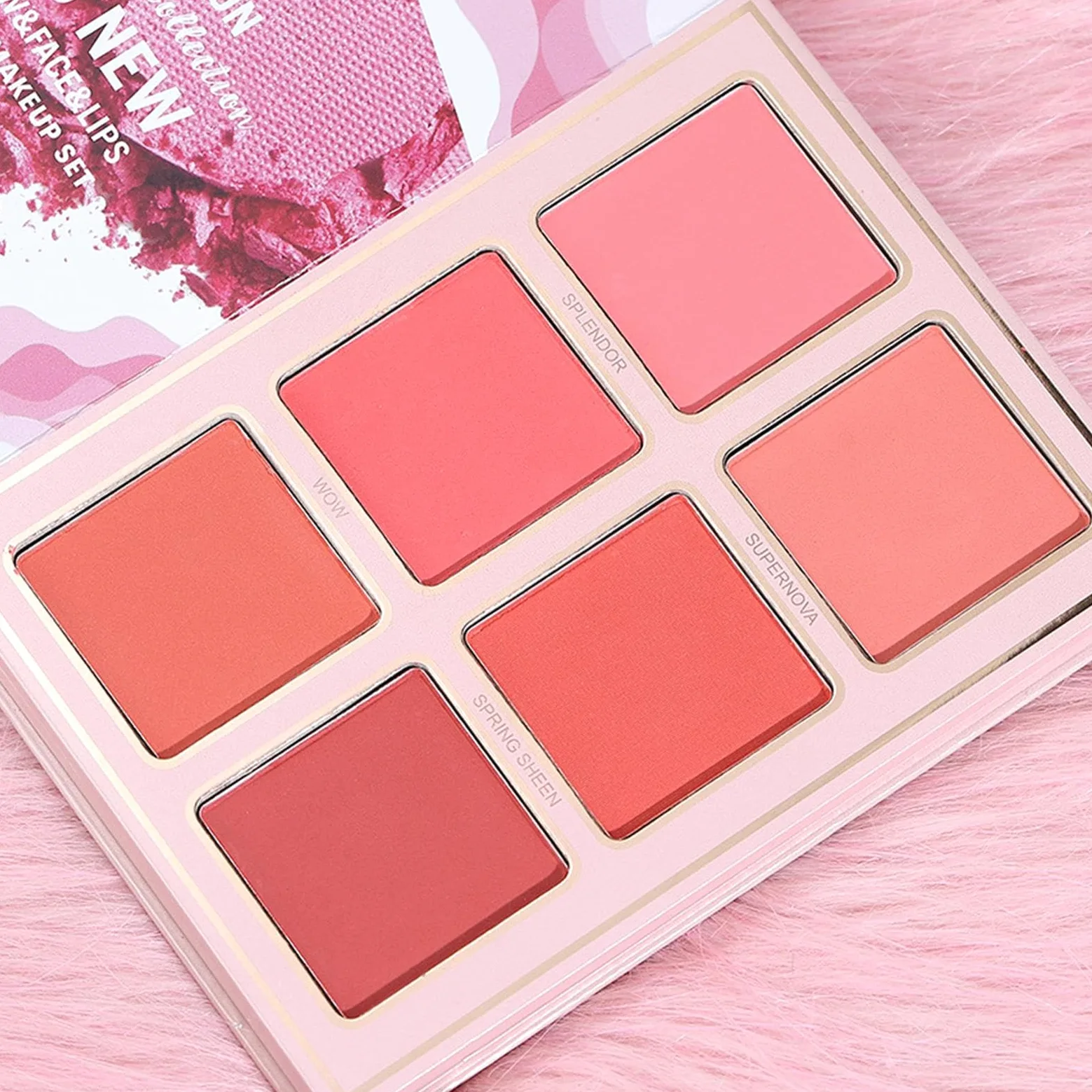 Palette Trucco a Libro per il Trucco del Viso per Donna | Palette Ombretti Portatile Per Studentesse Donne Principianti Artisti Sposa Routine Quotidiana Feste Matrimonio Eventi