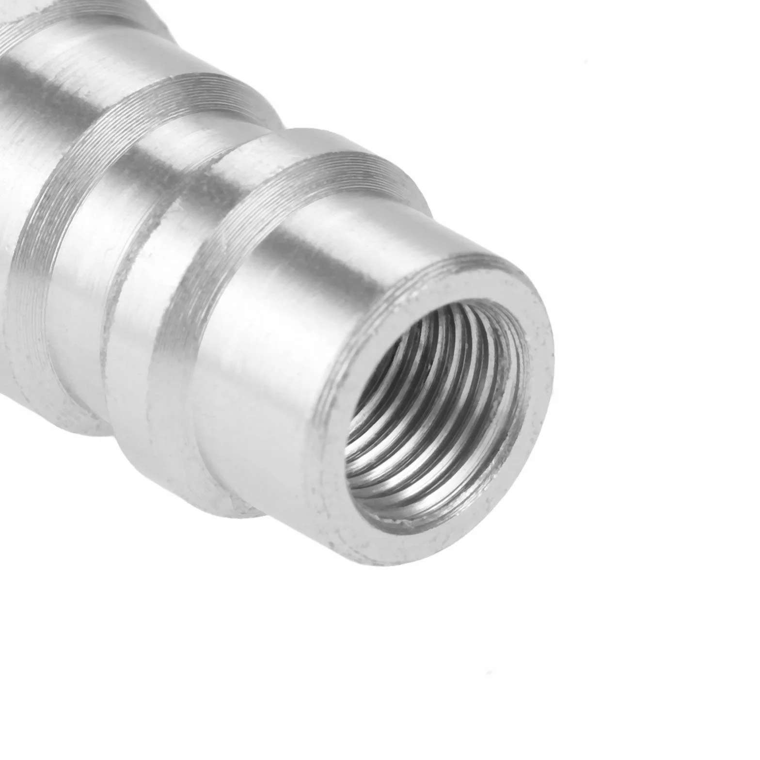 Aupoko Adattatore interruttore R12 R22 R502 a R134A conversione rapida 1/4 SAE spina carica AC filettatura 8v1 Argento