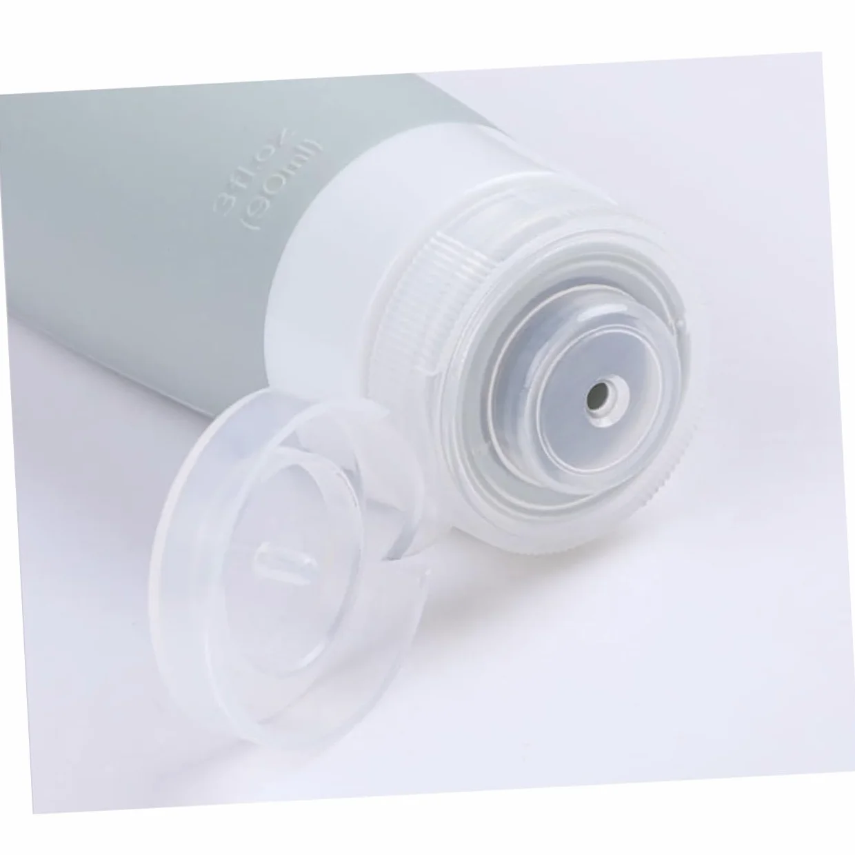 DOITOOL 9pezzi Bottiglie Di Silicone Ricaricabili Da Contenitori Portatili Per Lozione e Shampoo Per Viaggi e Attività All Aperto Include Borsa Pvc
