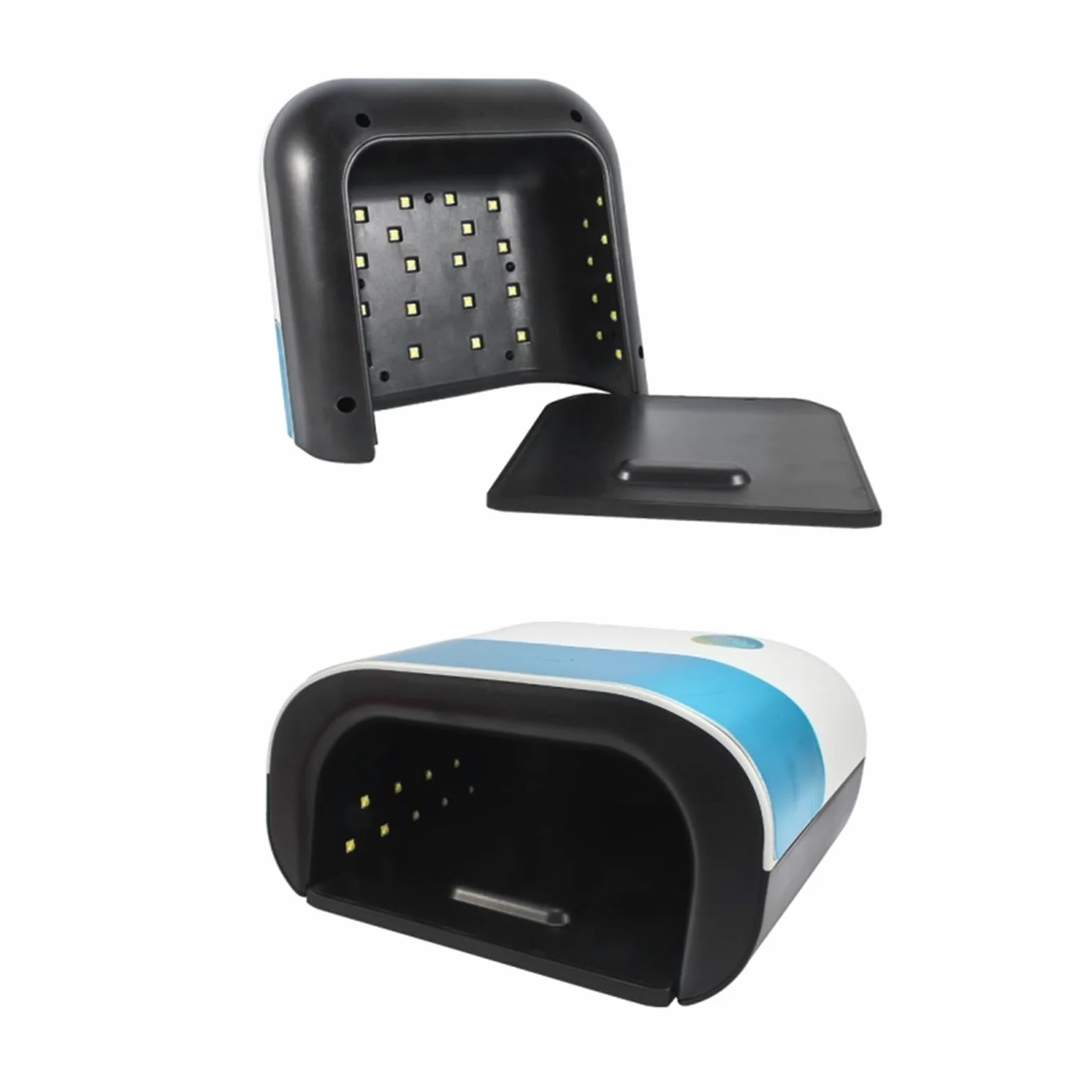Lampada Unghie, Lampada for unghie LED UV 48W Lampada LED UV intelligente Asciuga unghie 36PCS LED Smalto gel Sensore automatico intelligente Asciuga unghie con una mano Attrezzatura for unghie ad asc