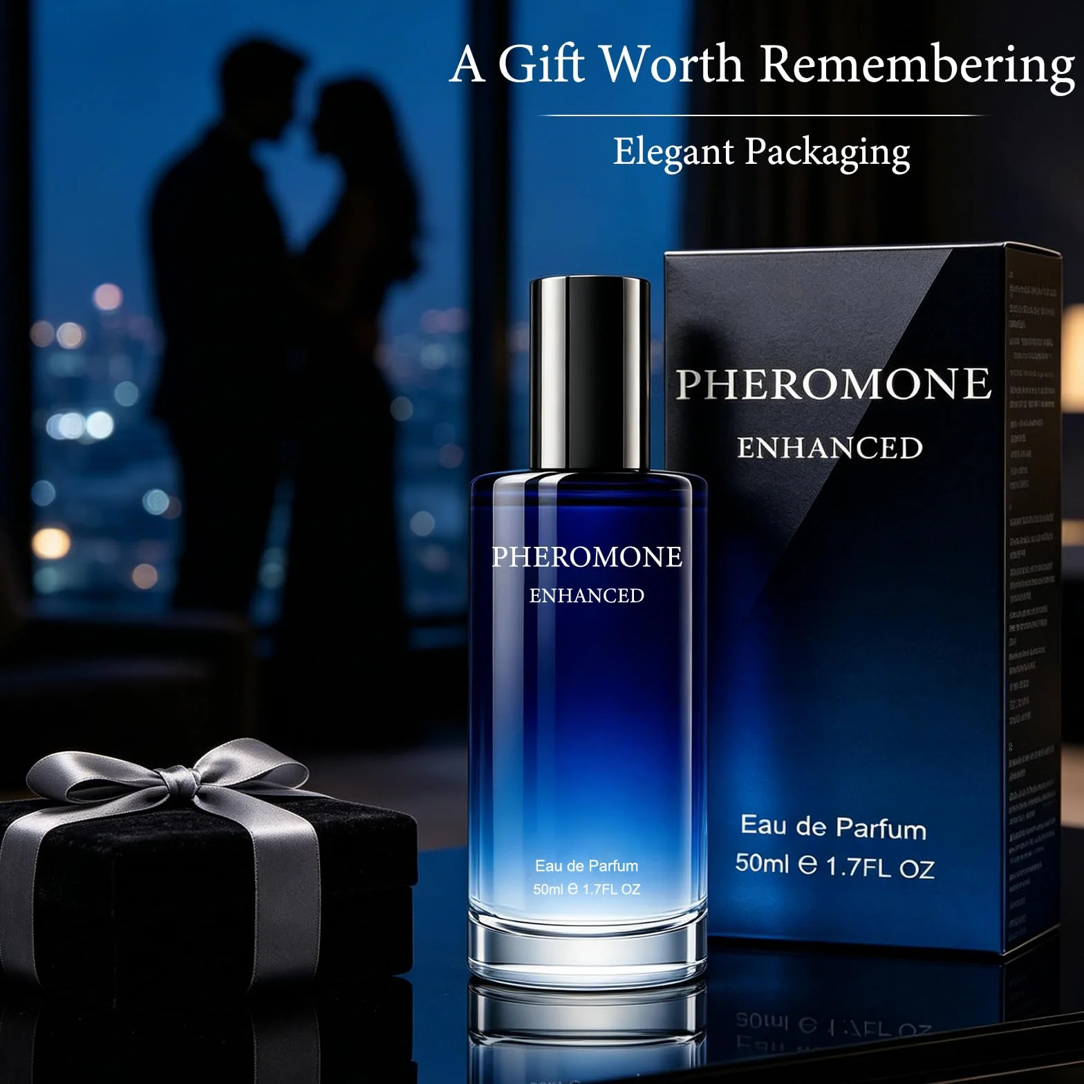 Profumo Uomo Profumi Idee Regalo - 50ml Perfume Uomo Legnoso Regalo Compleanno e Natale, Regali Anniversario per Lui Papà Fidanzato