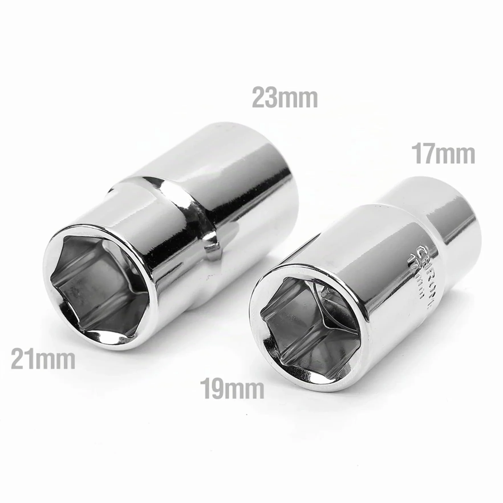 Retoo Chiave per Ruote Auto 17/19mm 21/23mm Regolabile 350-500mm 1/2" Acciaio Cromato