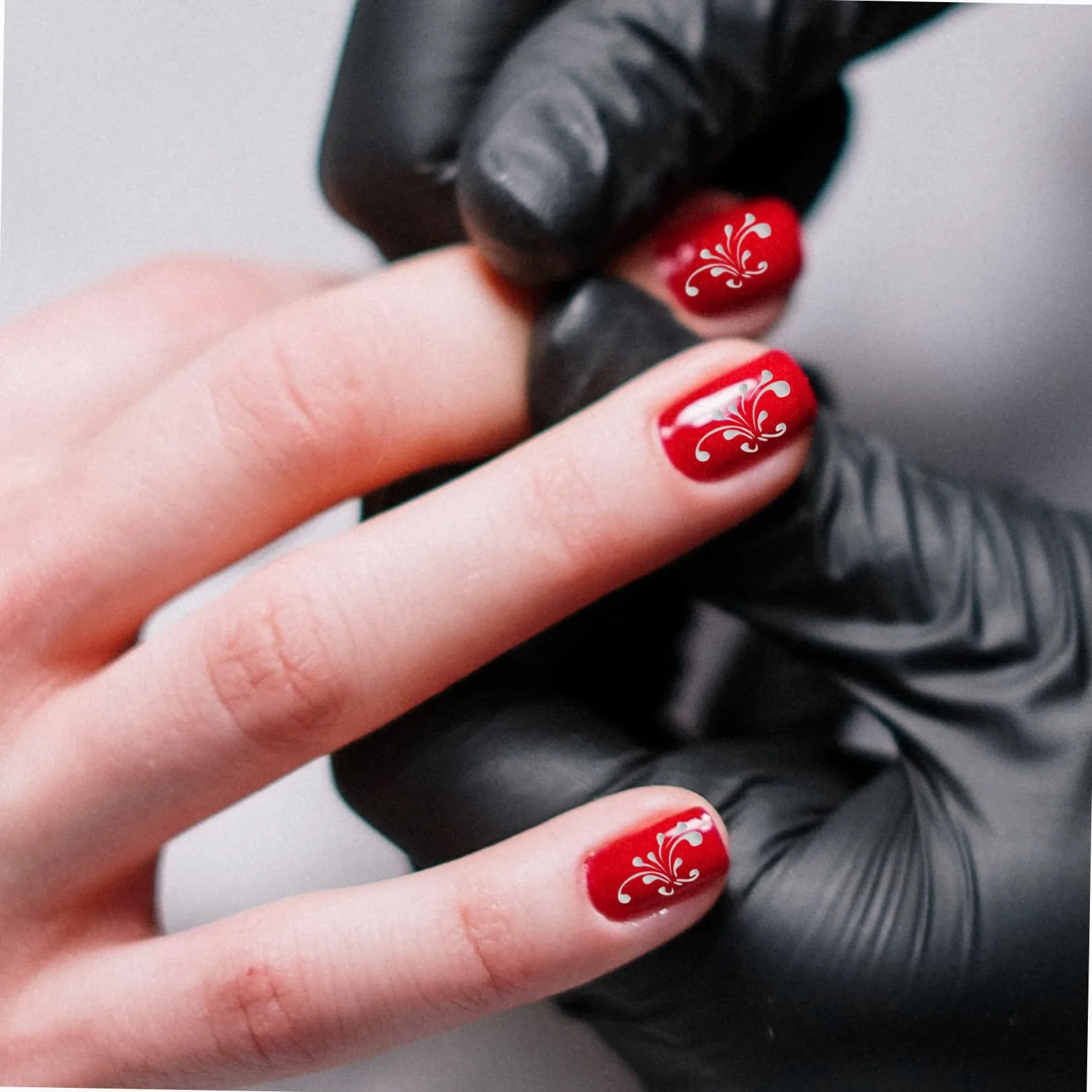 2 Set Adesivi Per Unghie Embossed Flower Nail Stickers Decorazioni Per Nail Art Set Per Feste E Speciali Sicuri E Impermeabili Facili Applicare 8 Fogli*2