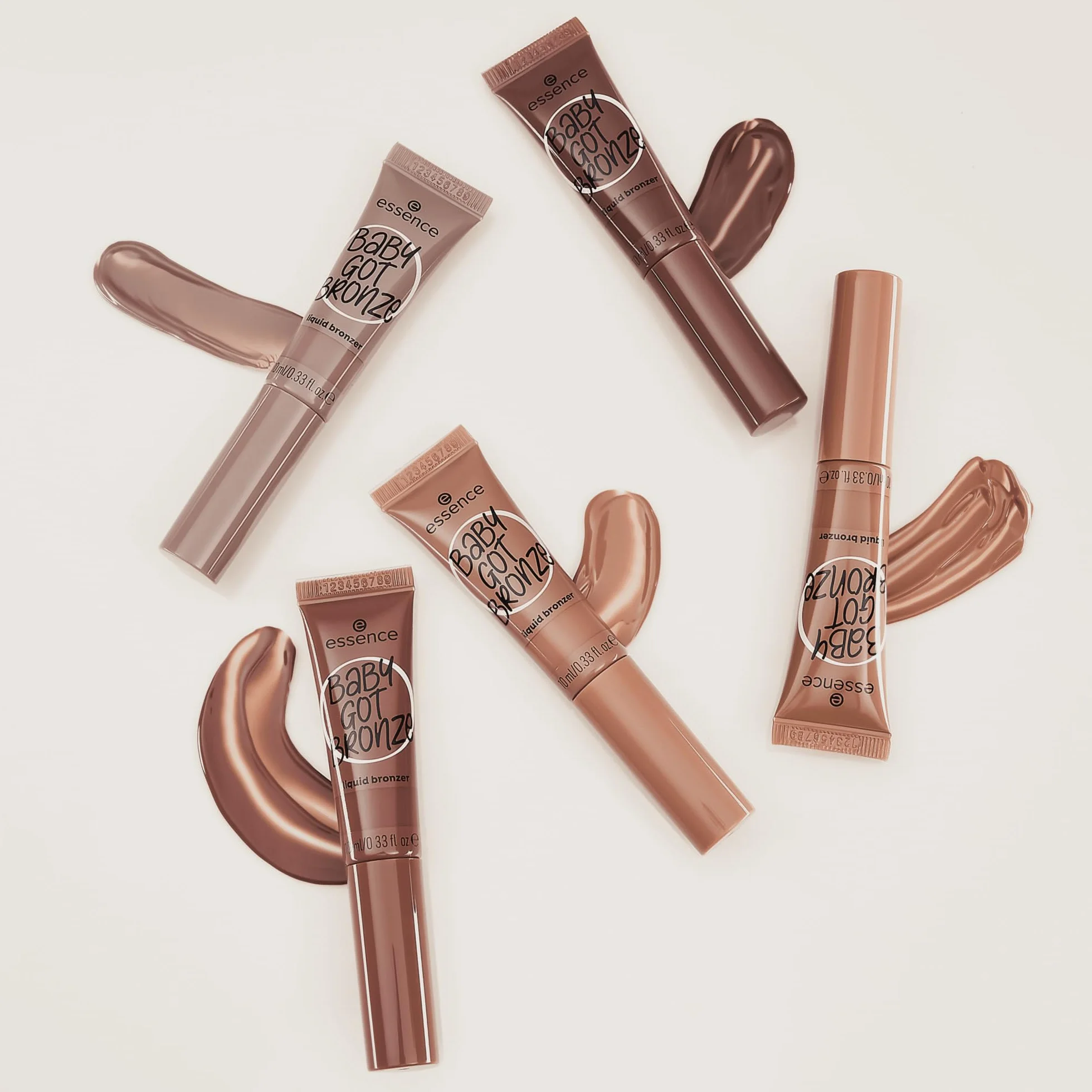 essence BABY GOT BRONZE bronzer liquido, lunga durata, definizione, semplice da struccare, naturale (10ml)