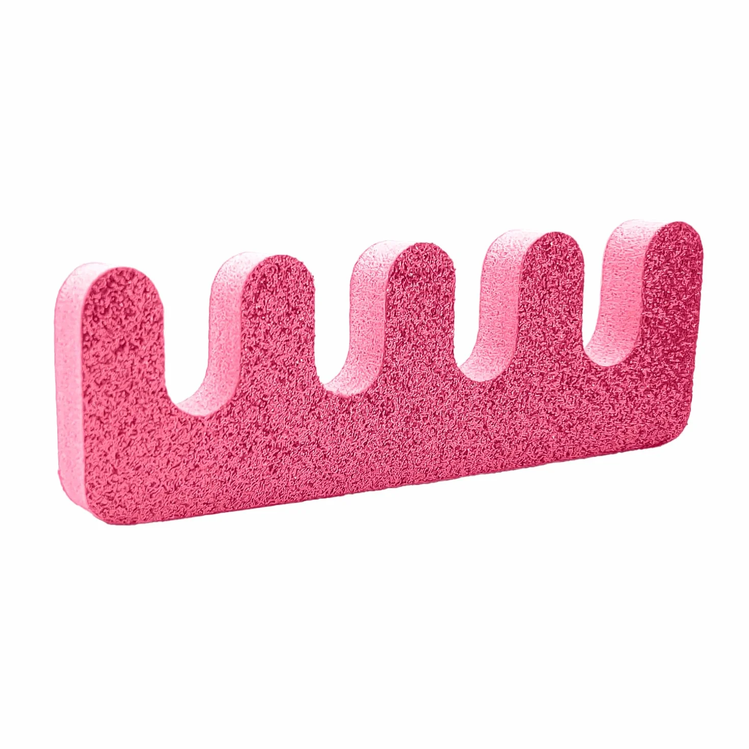 Separatore per Dita dei Piedi e delle Mani, 2 PZ Schiuma Morbida Foam Spugna Separa Dita Divisori per Smalto Unghie dei Piedi Nail Art, Separadita per Pedicure e Manicure (ROSA)