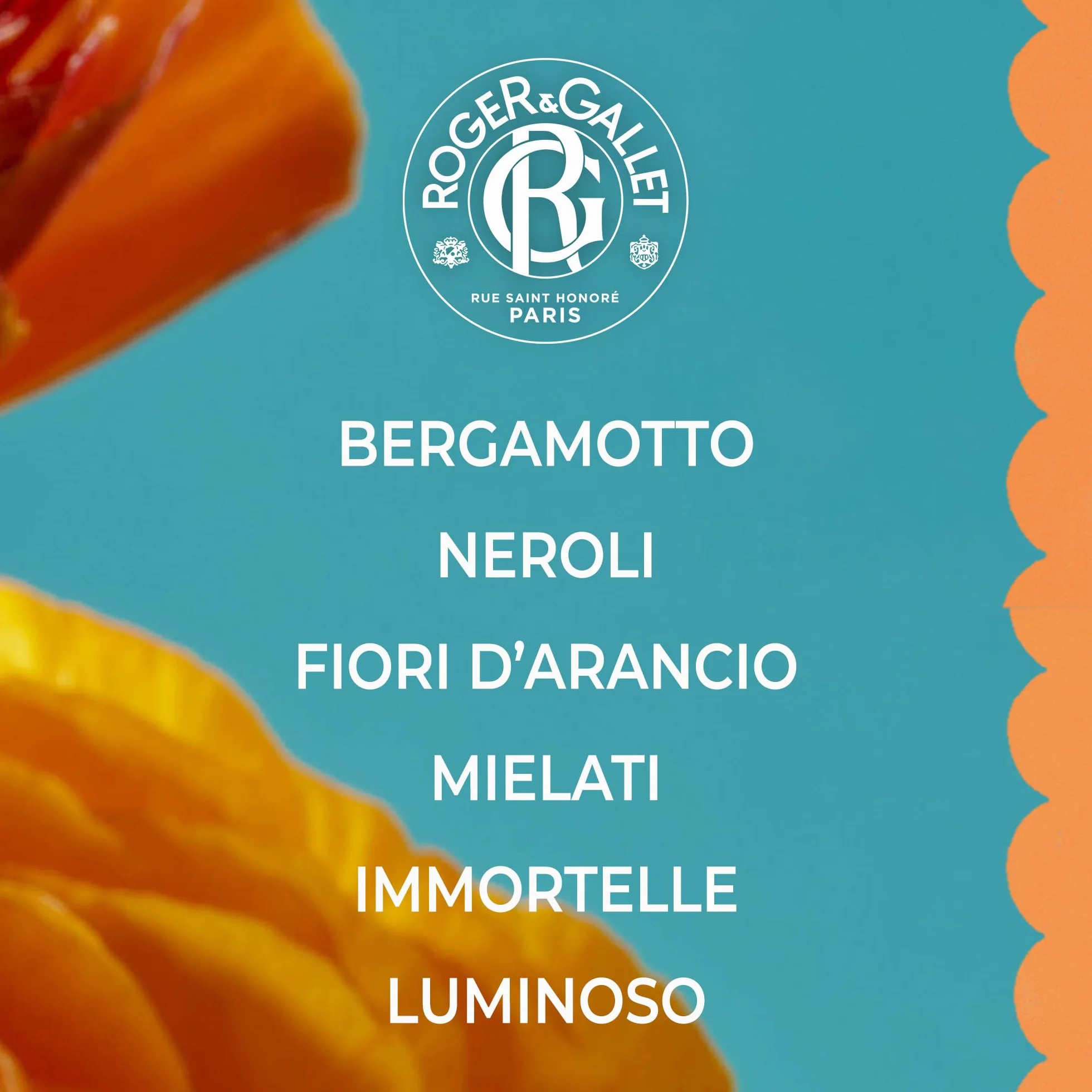 Roger&Gallet - Neroli - Profumo solido di benessere - Neroli, Fiore d'Arancio, Immortelle - 5g
