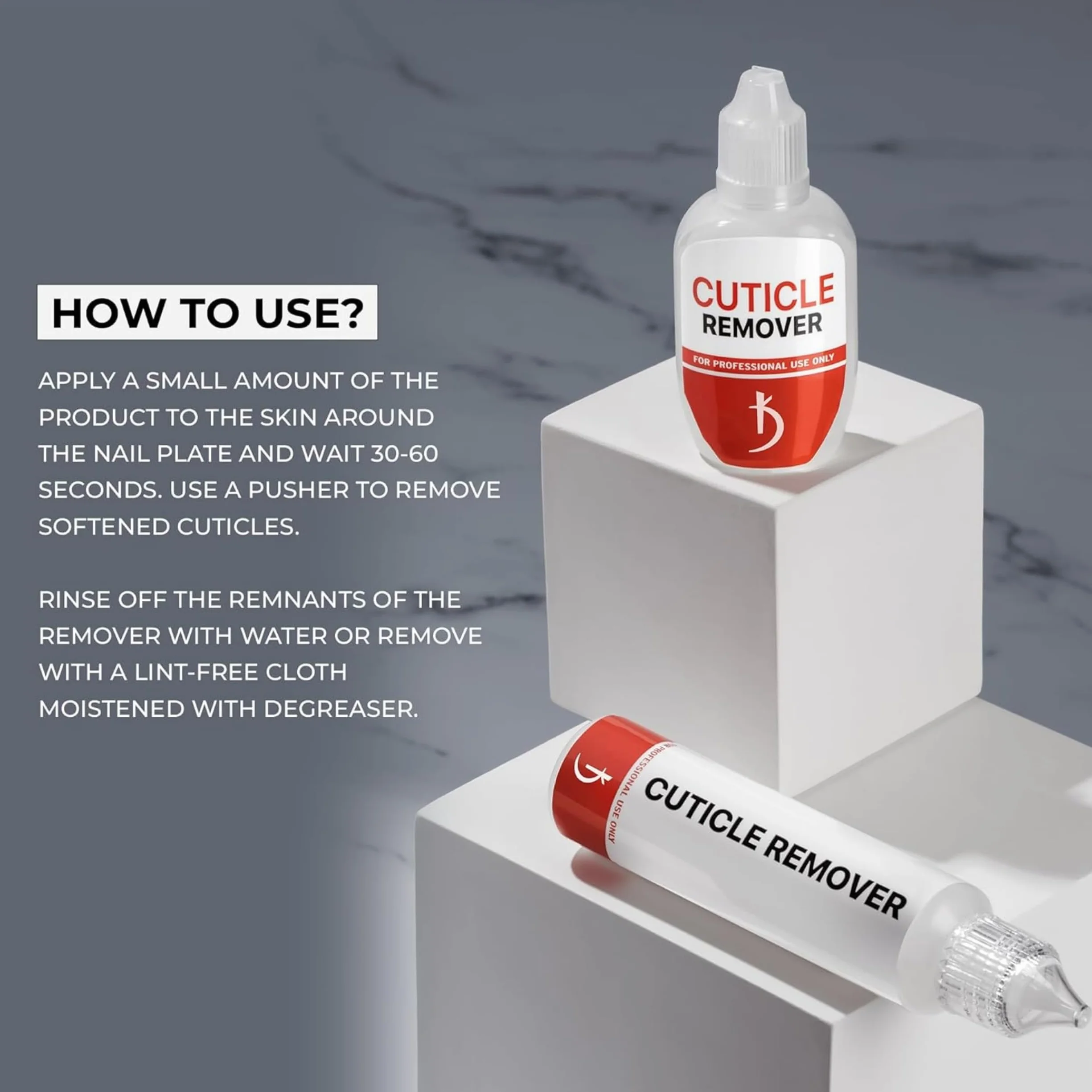 Kodi Professional Rimuovi Cuticole Gel - Cuticle Remover Nail Gel with Aloe Extracts - Ammorbidente per cuticole con estratti di aloe a azione rapida per unghie impeccabili 50 ml
