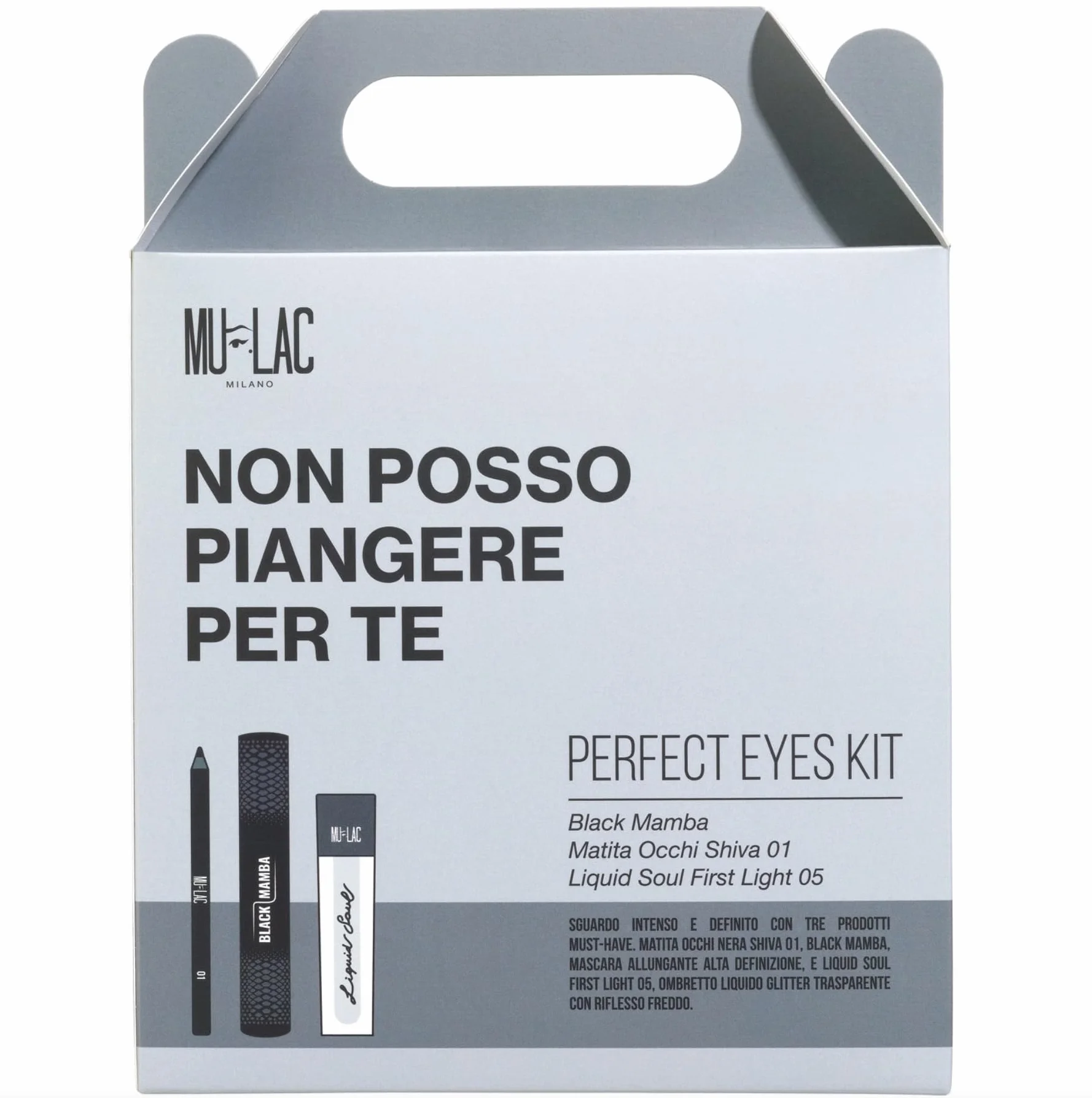 Mulac Cosmetics NON POSSO PIANGERE PER TE - Perfect Eyes Kit