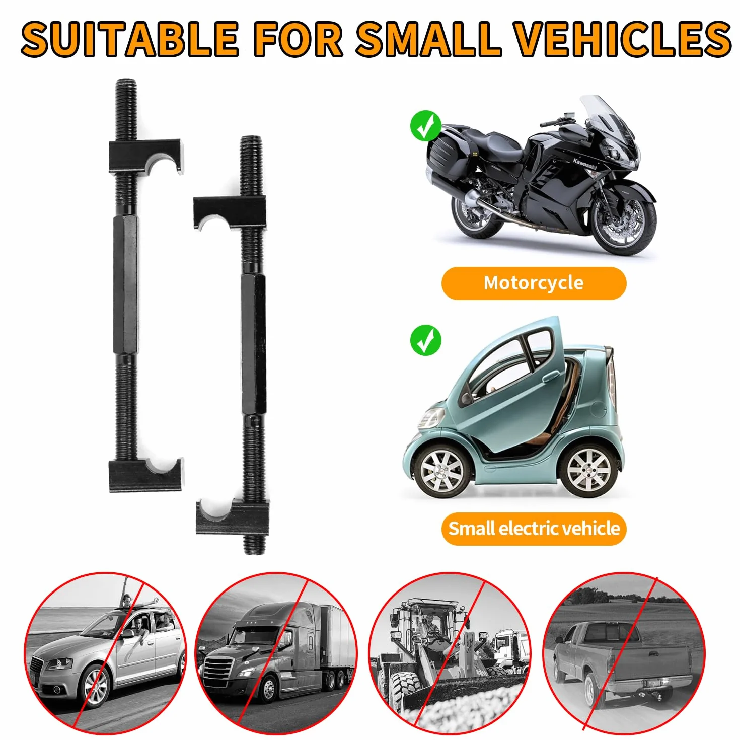 Smonta Molle Ammortizzatori Attrezzi per Moto Compressore 2 Pezzi