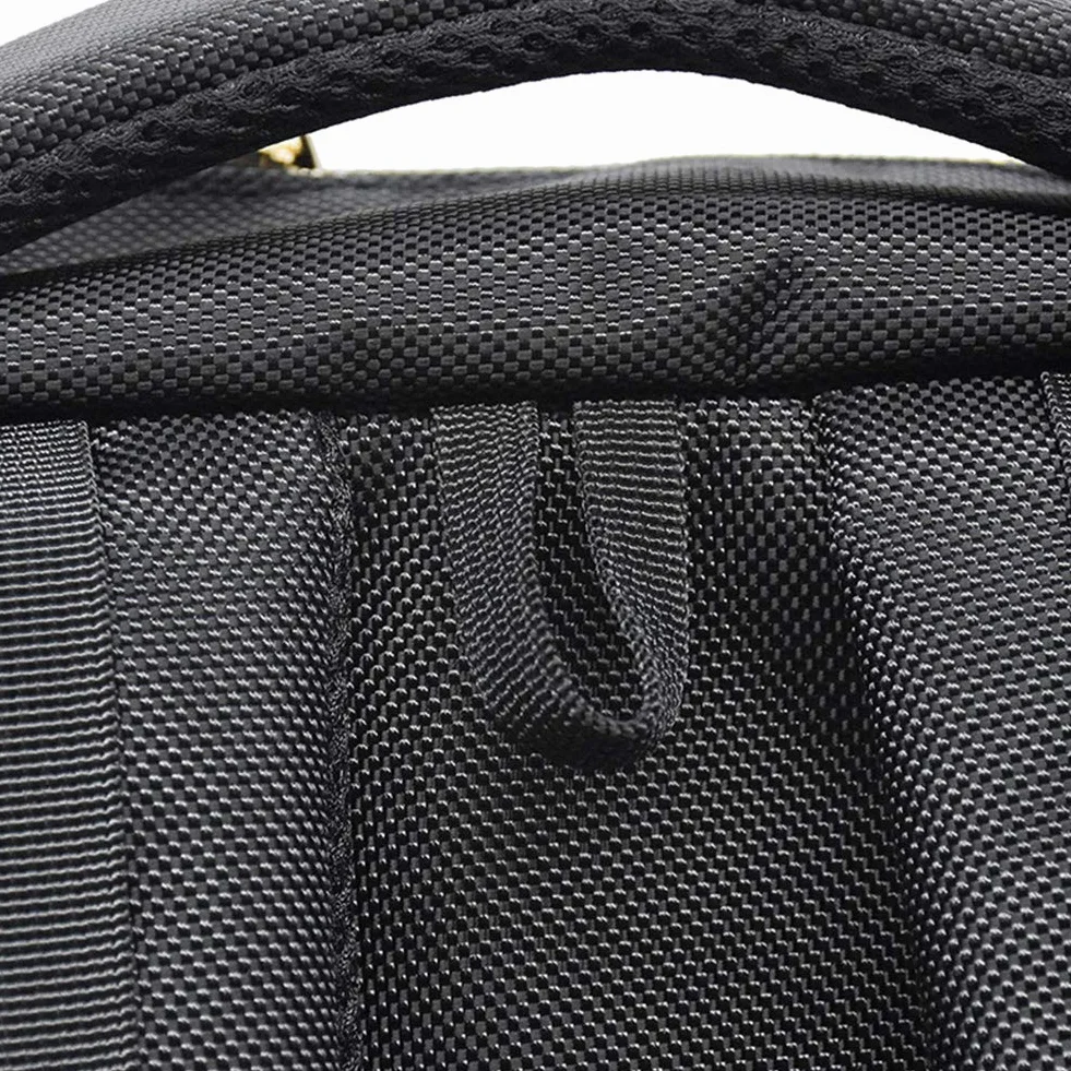 Zaino da Barbiere, per Parrucchieri e Parrucchieri, Portatile, Ideale per Parrucchieri e Parrucchieri, per Attrezzi da Parrucchiere, per Grandi capacità, per barbieri, Negozi, Cosmetici (Nero)