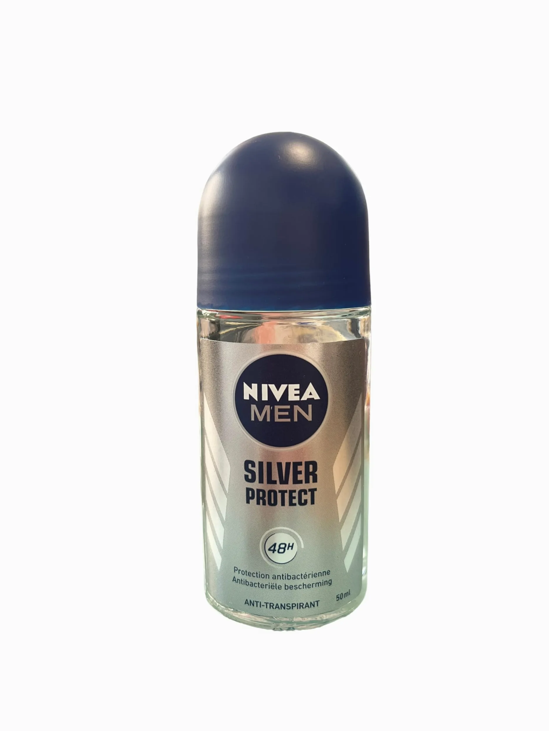 12 x NIVEA FOR MEN Deo Uomo Roll On Silver Protect 50 Ml