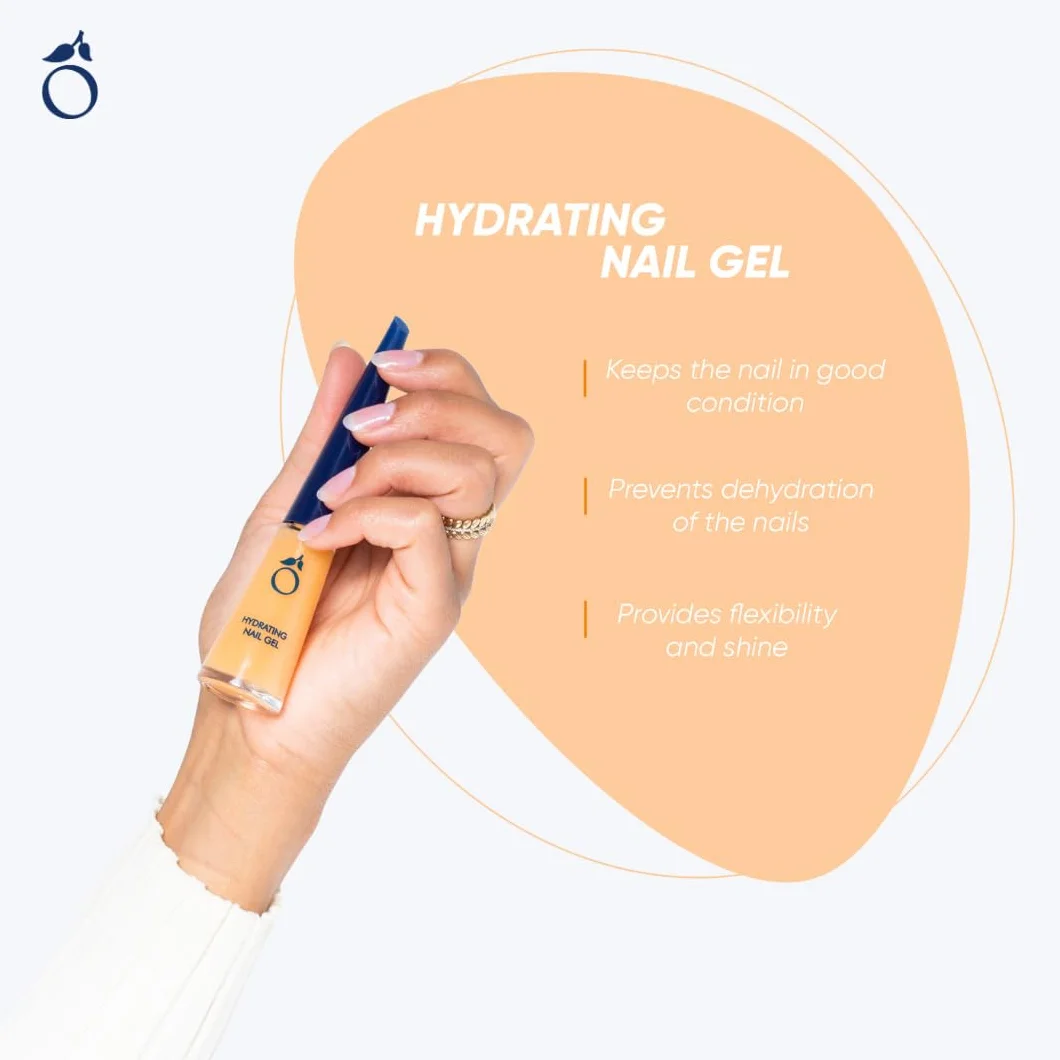 Herome Gel per unghie idratante - Niente più unghie secche o opache, mantieni la naturale morbidezza, forza e lucentezza delle unghie (Hydrating Nail Gel) - 10ml.