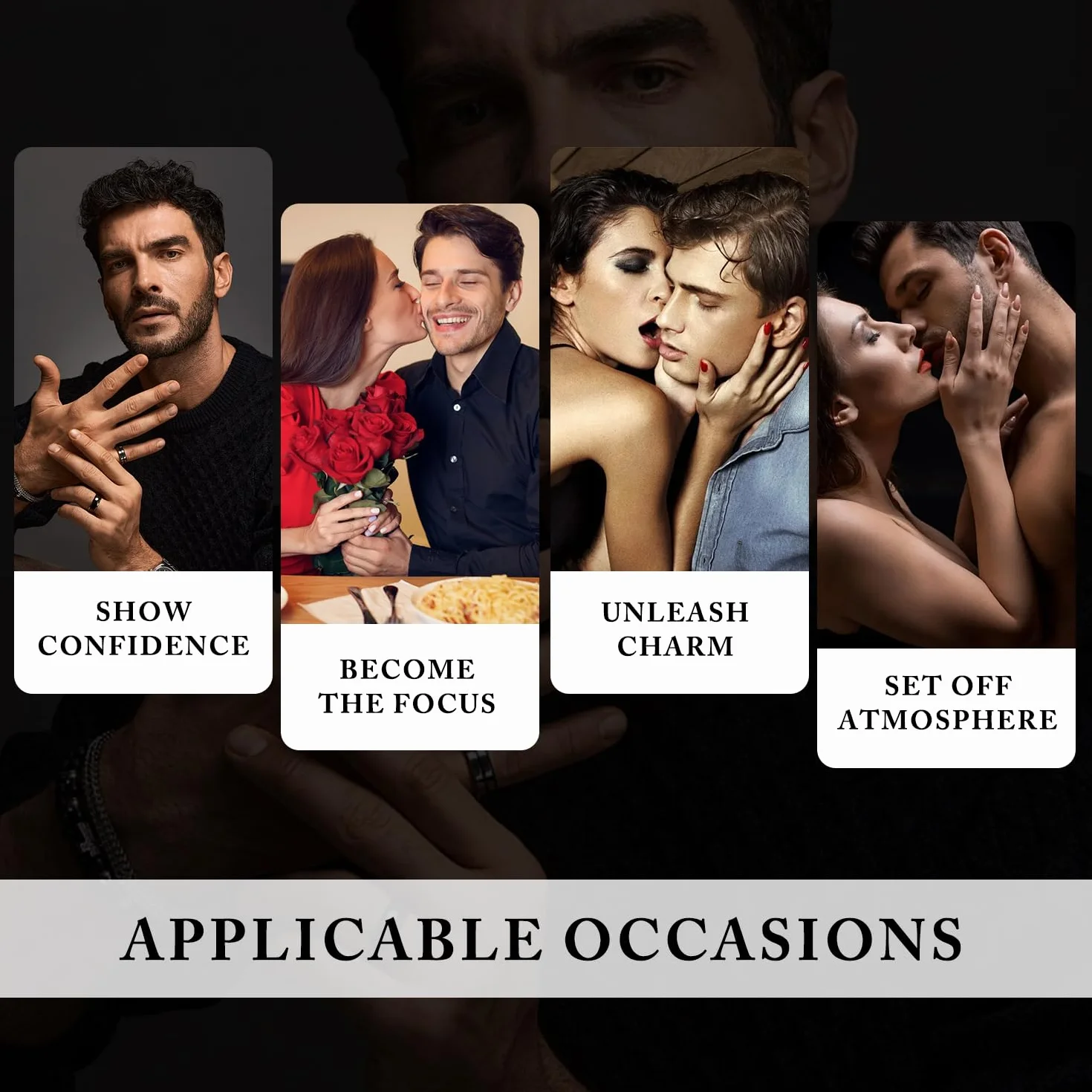 Pheromone - Profumo da uomo, 50 ml, profumo da uomo, profumo di feromone, profumo con feromoni