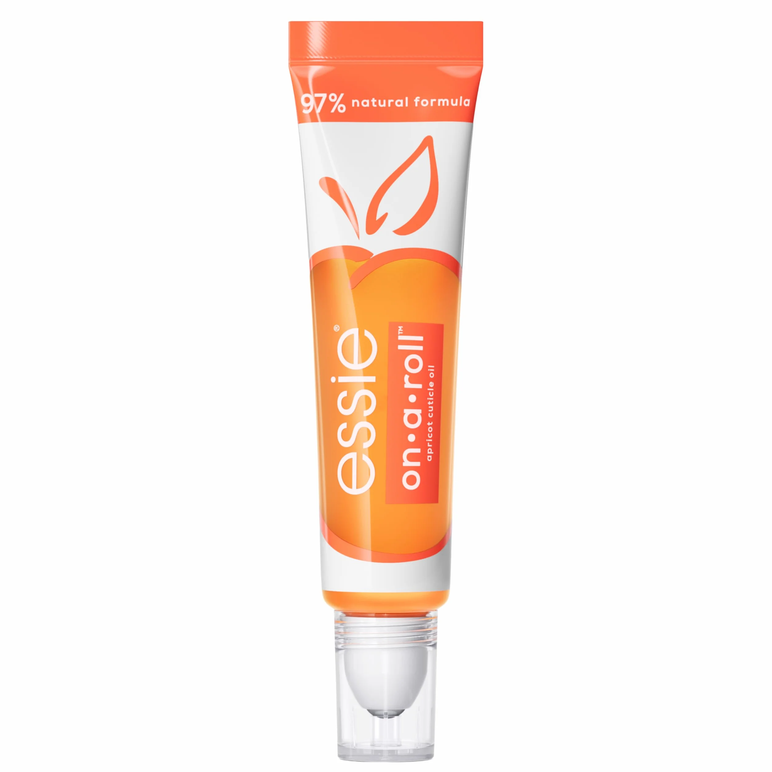 Essie Olio Unghie, Risultato Professionale e Manicure Impeccabile, Unghie e Cuticole Morbide e Lisce, Formula Naturale con Olio di Albicocca, On-A-Roll, Colore: Apricot 260, 13,5 ml