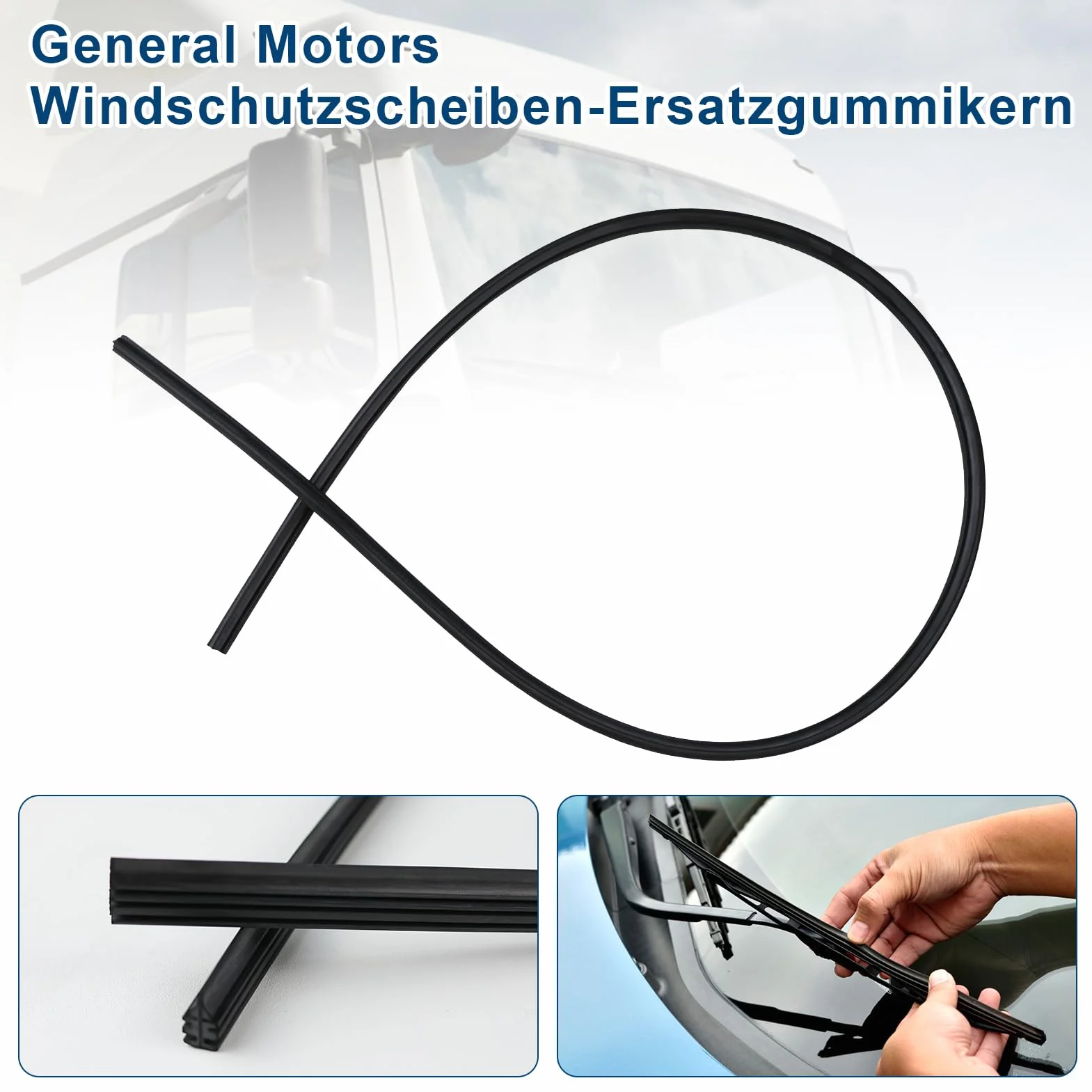 Gomma tergicristalli universale 70 cm ricambio auto parabrezza