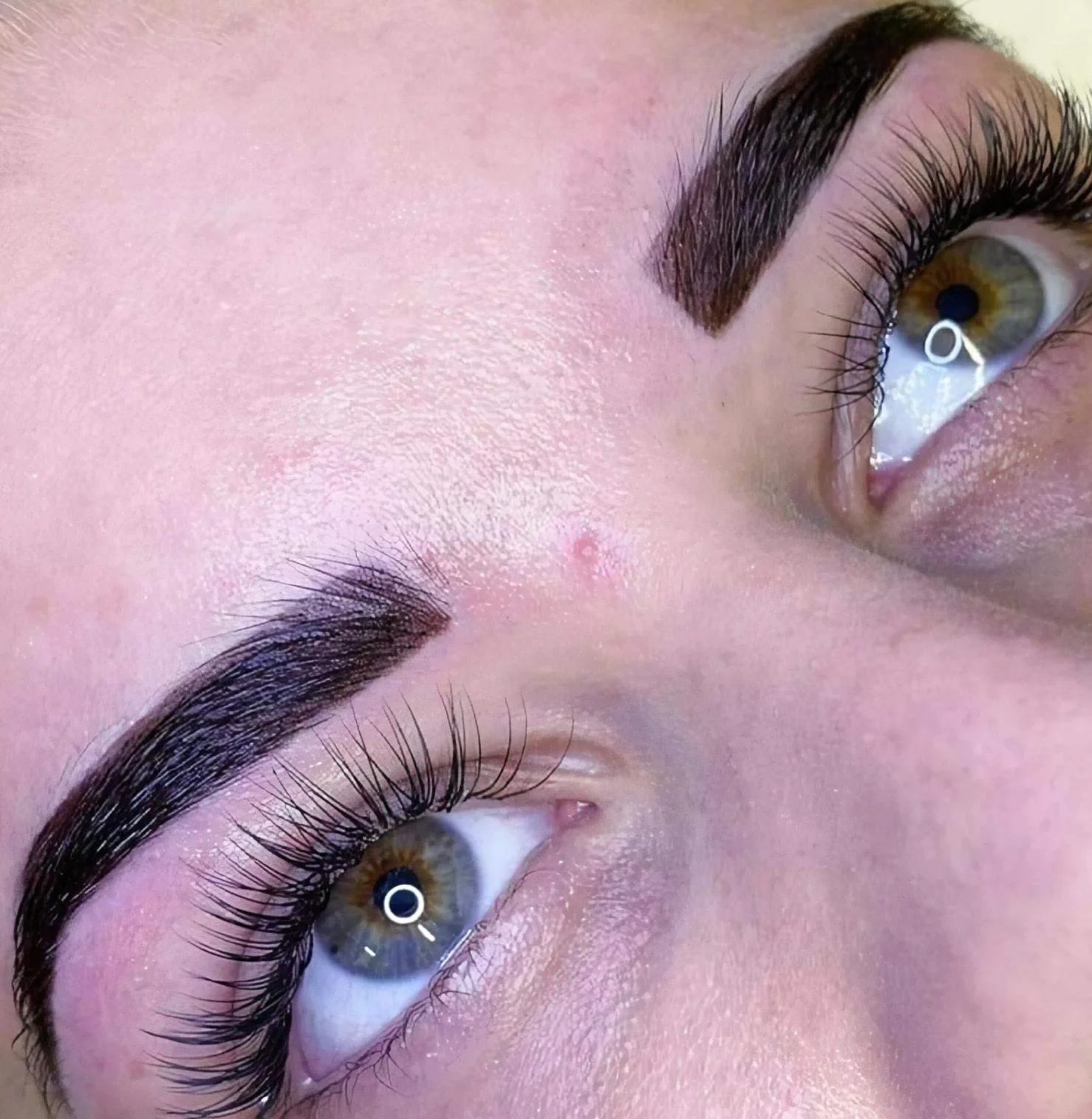 Tinta per Sopracciglia e Сiglia con Сheratina con Cheratina, senza PPD, senza Ammoniaca, 20+ Applicazioni, effetto fino a 4 settimane, Eyelash & Eyebrow Tint Kit (1.0 Nero)