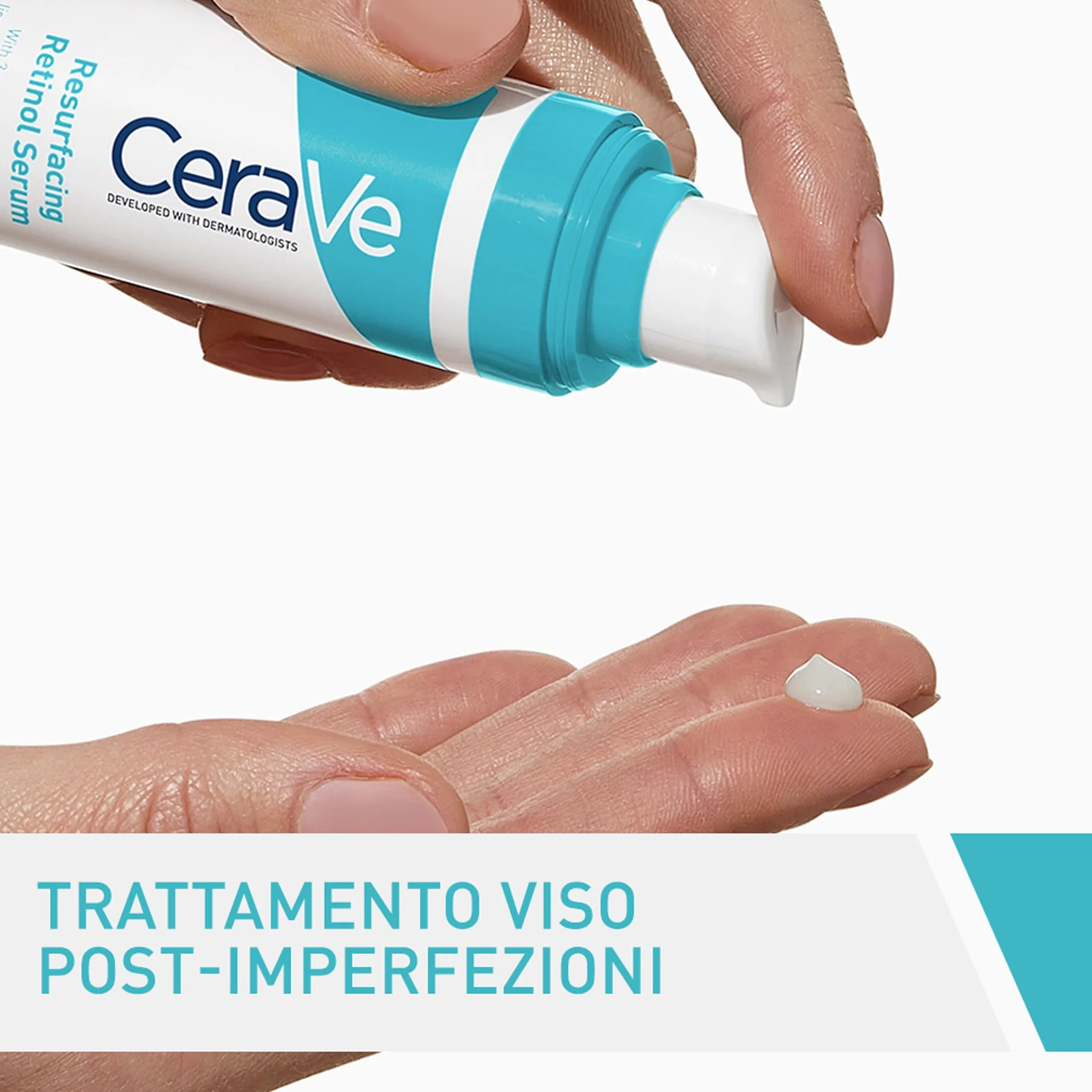 CeraVe Siero Anti-Segni con Retinolo, Per Segni Post-Imperfezioni e Pori Dilatati, Pelle Morbida e Levigata, Con Retinolo Incapsulato, Acido Ialuronico, Liquirizia, Ceramidi e Niacinamide, 30 ml