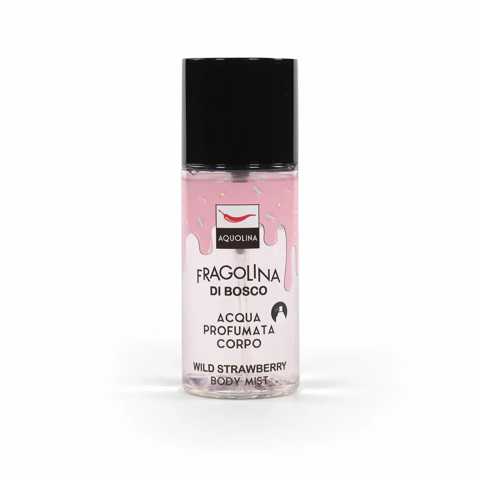 AQUOLINA BEAUTY BITES - Acqua profumata corpo Zucchero a Velo, Fragolina di Bosco, Vaniglia Gourmand, Cocco Delicato. Formato 50 ml