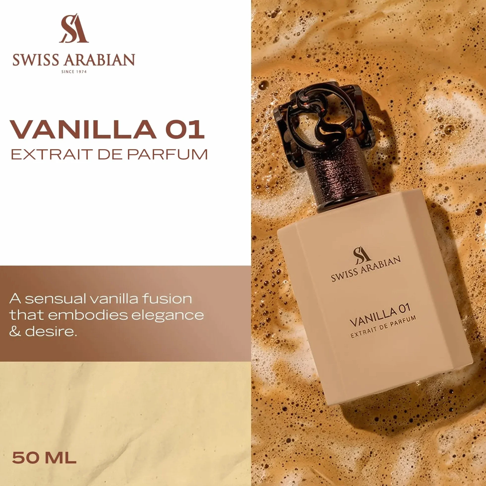 Swiss Arabian Vanilla 01 Estratto Di Fragranza 75ml