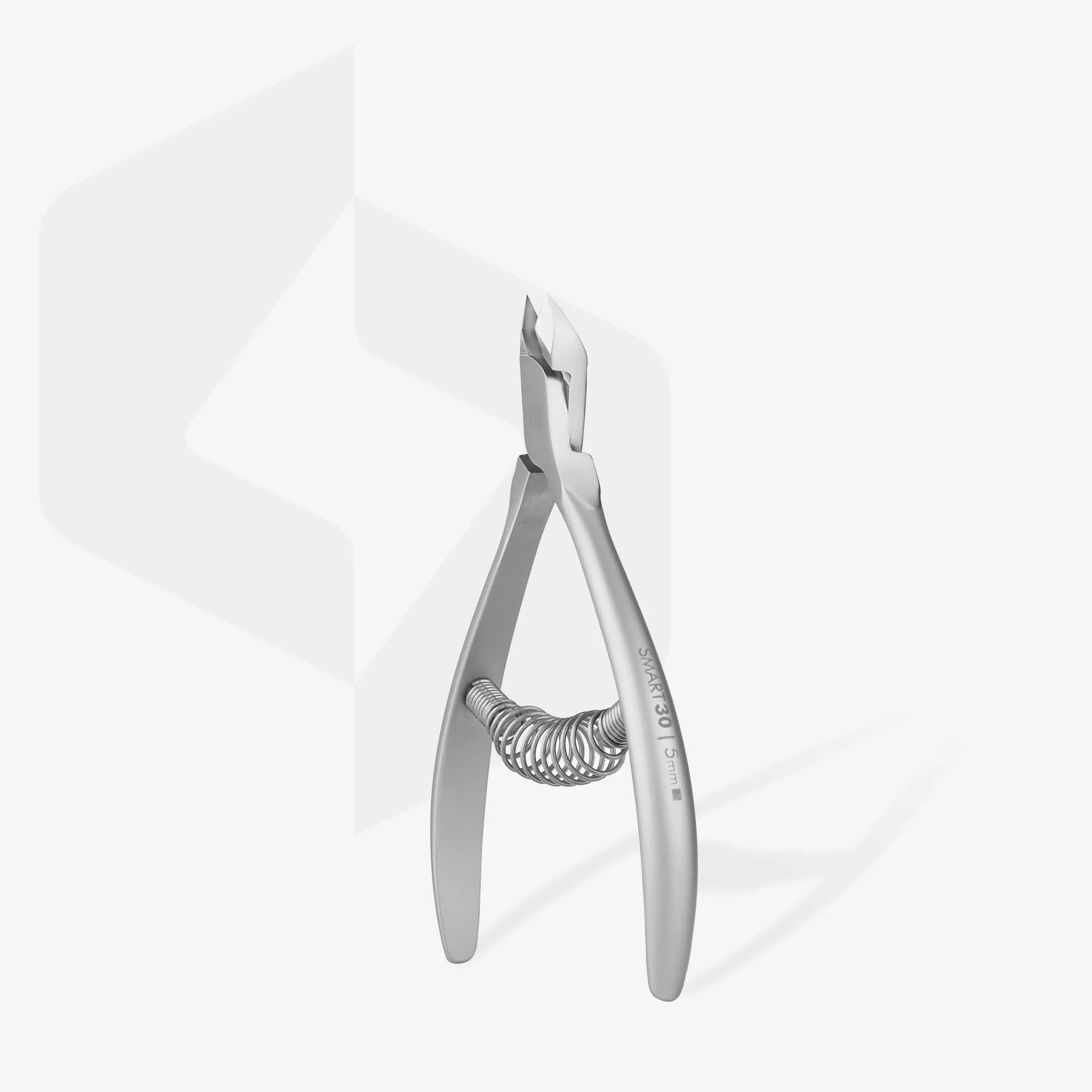 STALEKS PRO by Natury Nails Pinza professionale per cuticole 5 mm. Acciaio inossidabile (Smart 30-5mm)