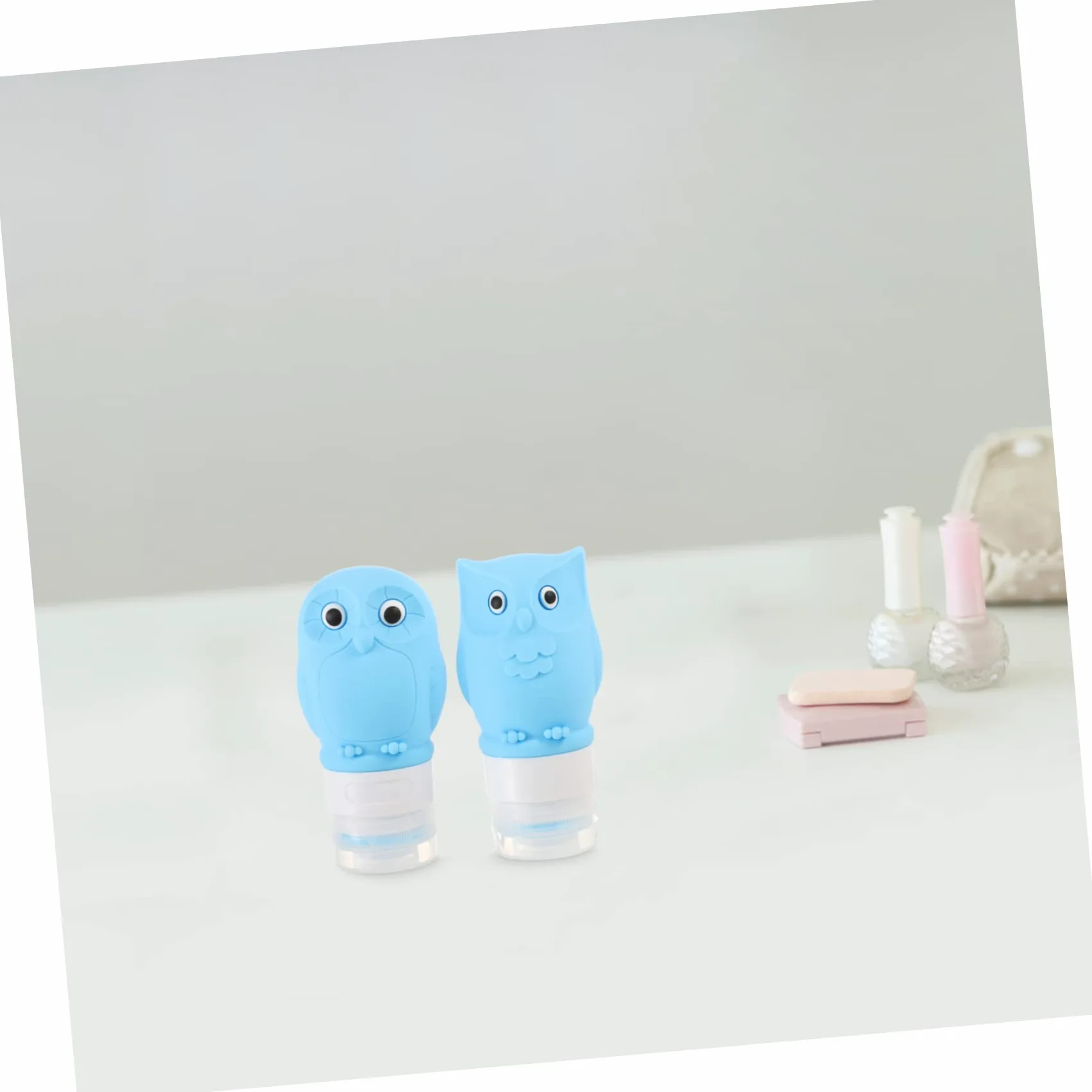 3 Set Di Flaconi Per Articoli Da Toeletta Ricaricabili Da 60 Ml Flacone Per Shampoo Da Viaggio Con in Silicone Per Una Facile Erogazione 2 Pezzi*3