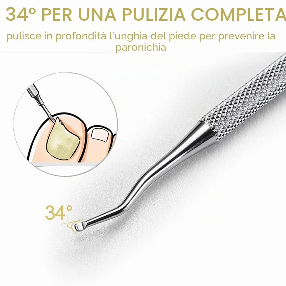 Unghie Incarnite Piedi, Strumenti per pedicure, Strumenti per Unghie incarnite Kit, Nail Lifter e Lima per Unghie Kit di coltelli per pedicure professionale per la cura delle unghie …