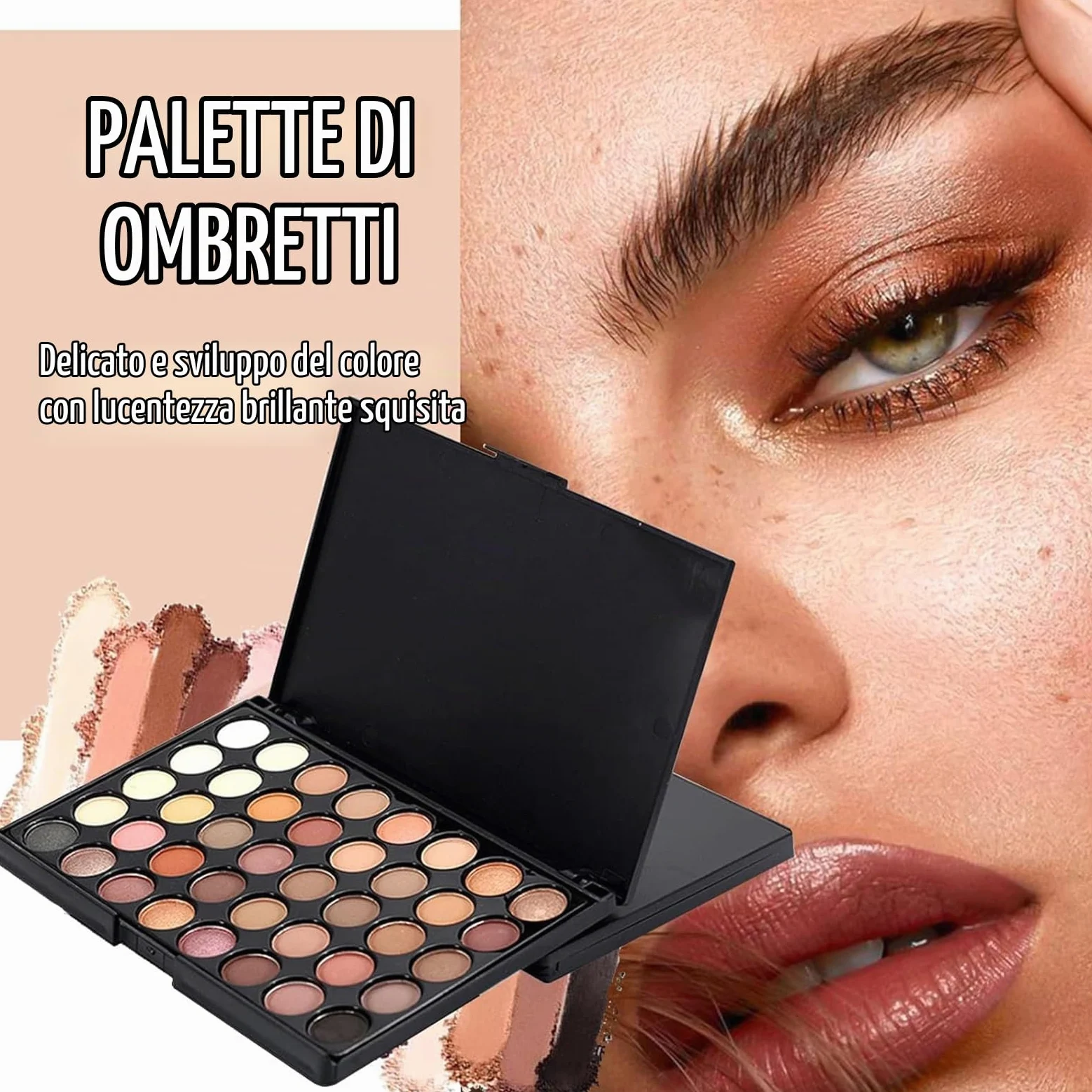 Joyeee Set di Trucchi Completo, Kit trucchi Donna Adolescenti Ragazza, Make up Set Regalo con Palette di ombretti Rossetto Mascara Blush Fondotinta Eyeliner Pennello