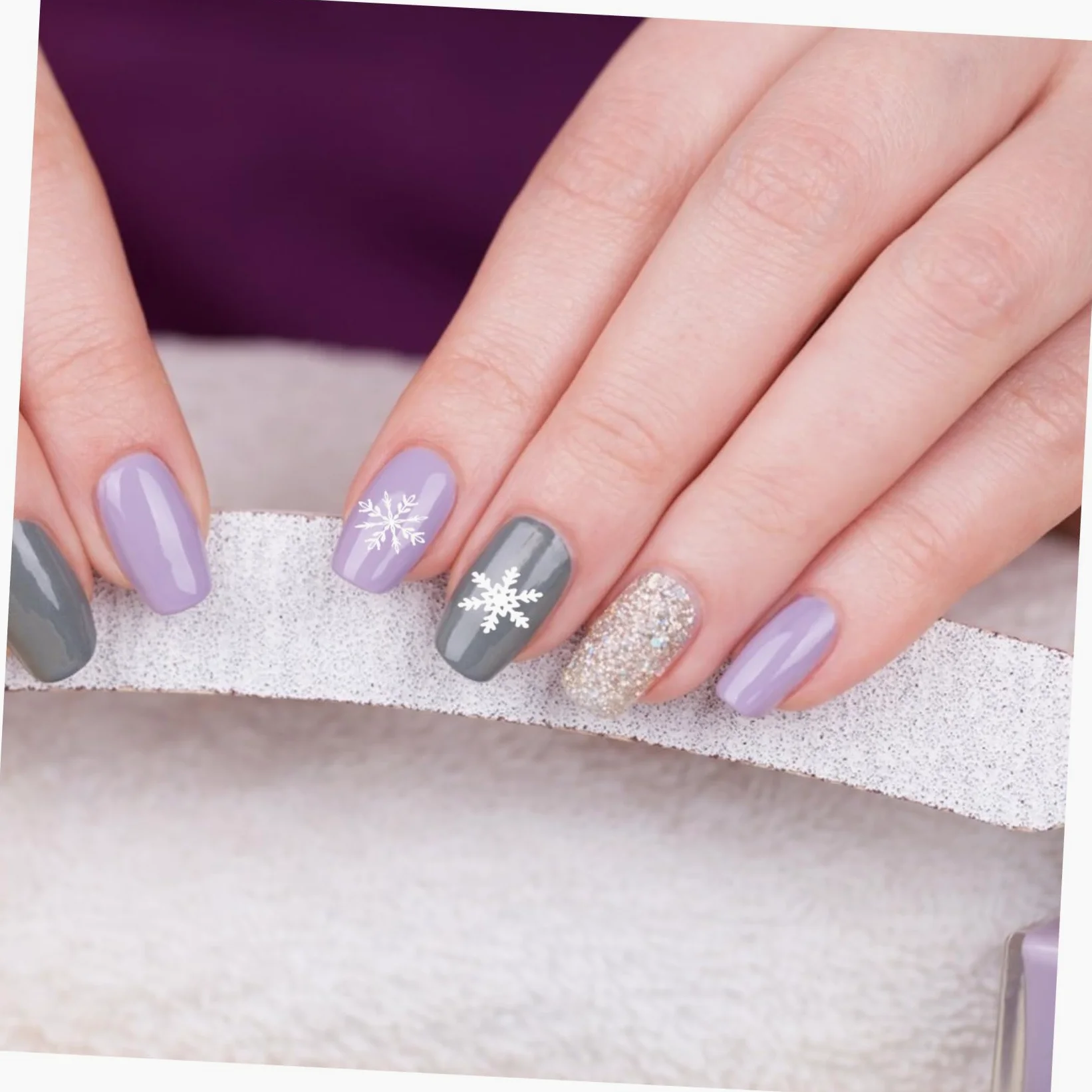 minkissy 2 Set Di Piastre Per Timbri Per Unghie Modelli Per Timbri Per Nail Art Set Di Stencil Per Manicure Kit Per Timbri Per Nail Art Finitura A Specchio 13 Pezzi * 2