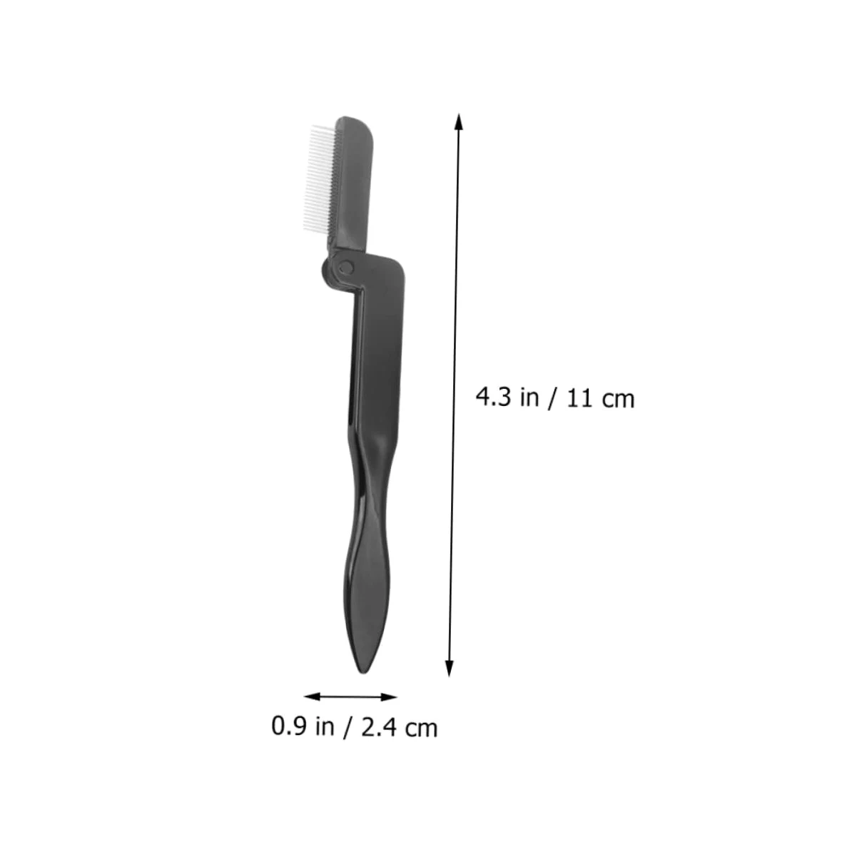 MAGICLULU 2 Set Di Spazzole Per Sopracciglia Ergonomiche Pettine Per Ciglia Pettine Per Sopracciglia Pettini Per Ciglia Pieghevoli Per Donne Strumenti Per Lo Styling Per Il Trucco 6 Pezzi*2