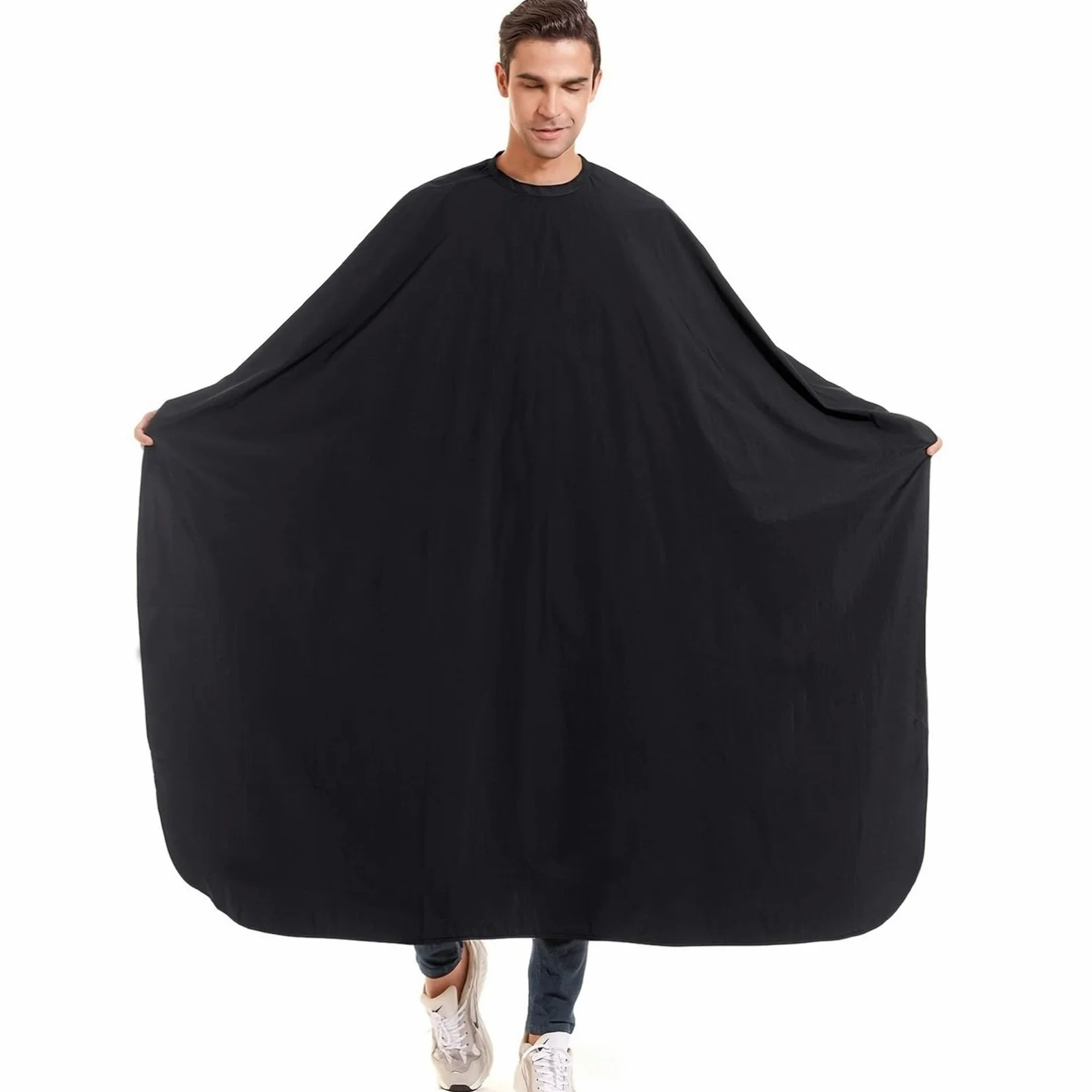 Mantella Parrucchiere Copricapo impermeabile for grembiule da barbiere | Panno for lo styling colorato for parrucchiere