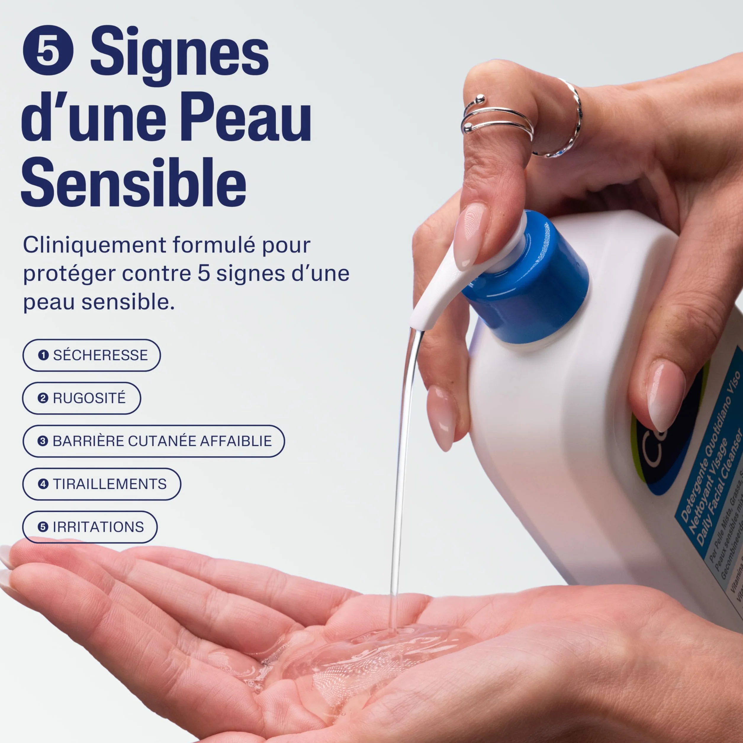 Cetaphil Detergente Quotidiano viso 237ml