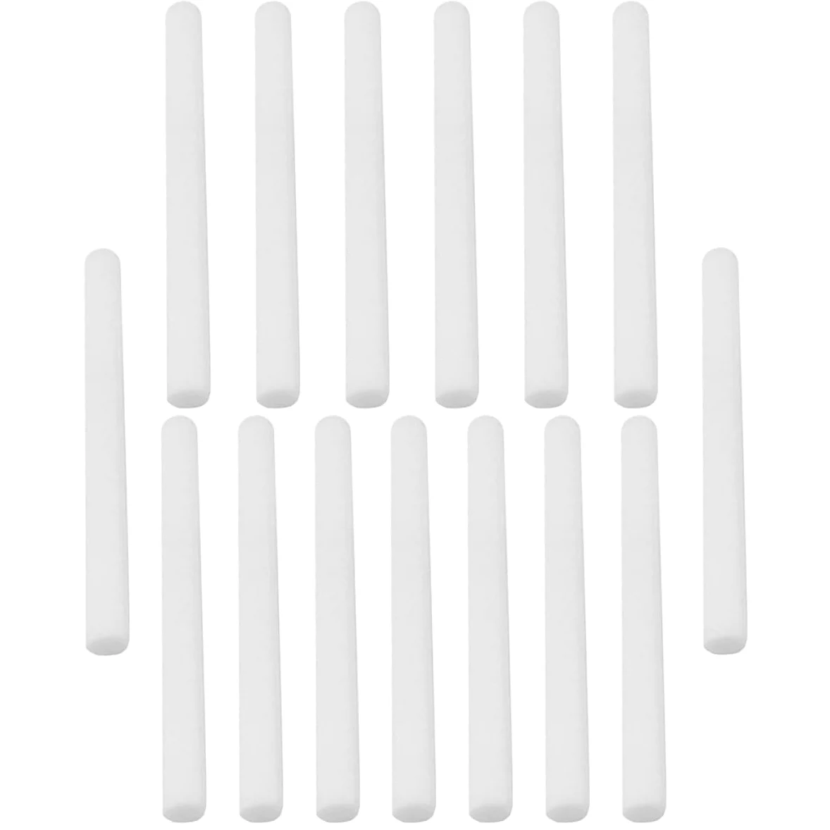 Bastoncini Diffusori di Aromi 15 Pezzi in Cotone Profumato senza Fiamma per Diffusori a Bastoncini, Assorbimento Oli Essenziali per Aromaterapia in Casa e Ufficio