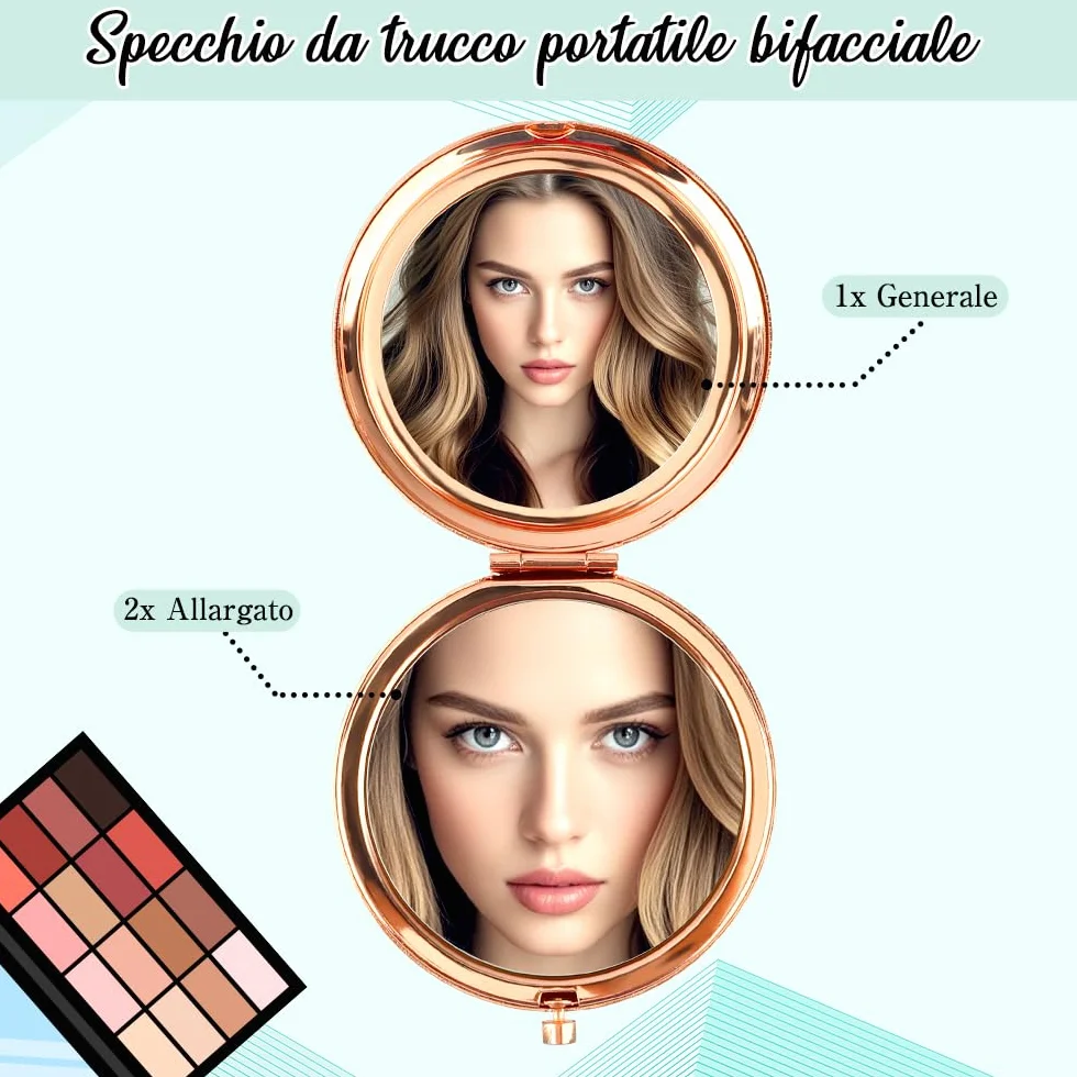 Regalo Maestra Specchio Compatto Idee Regalo Insegnanti Fine Anno