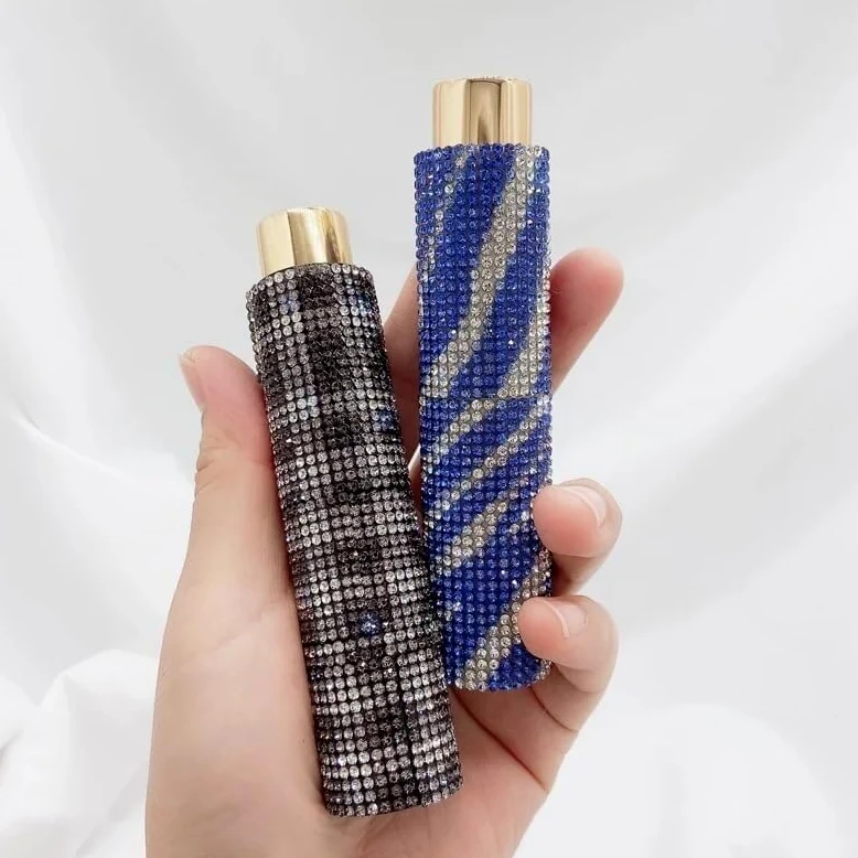 Mini Bottiglie di Profumo da Viaggio, Atomizzatore di Profumo 10ml Portatile Diamond Mini Bottiglia di Profumo Ricaricabile Spray Contenitori Vuoti Bottiglia di Atomizzatore Regalo di Viaggio Ricarica