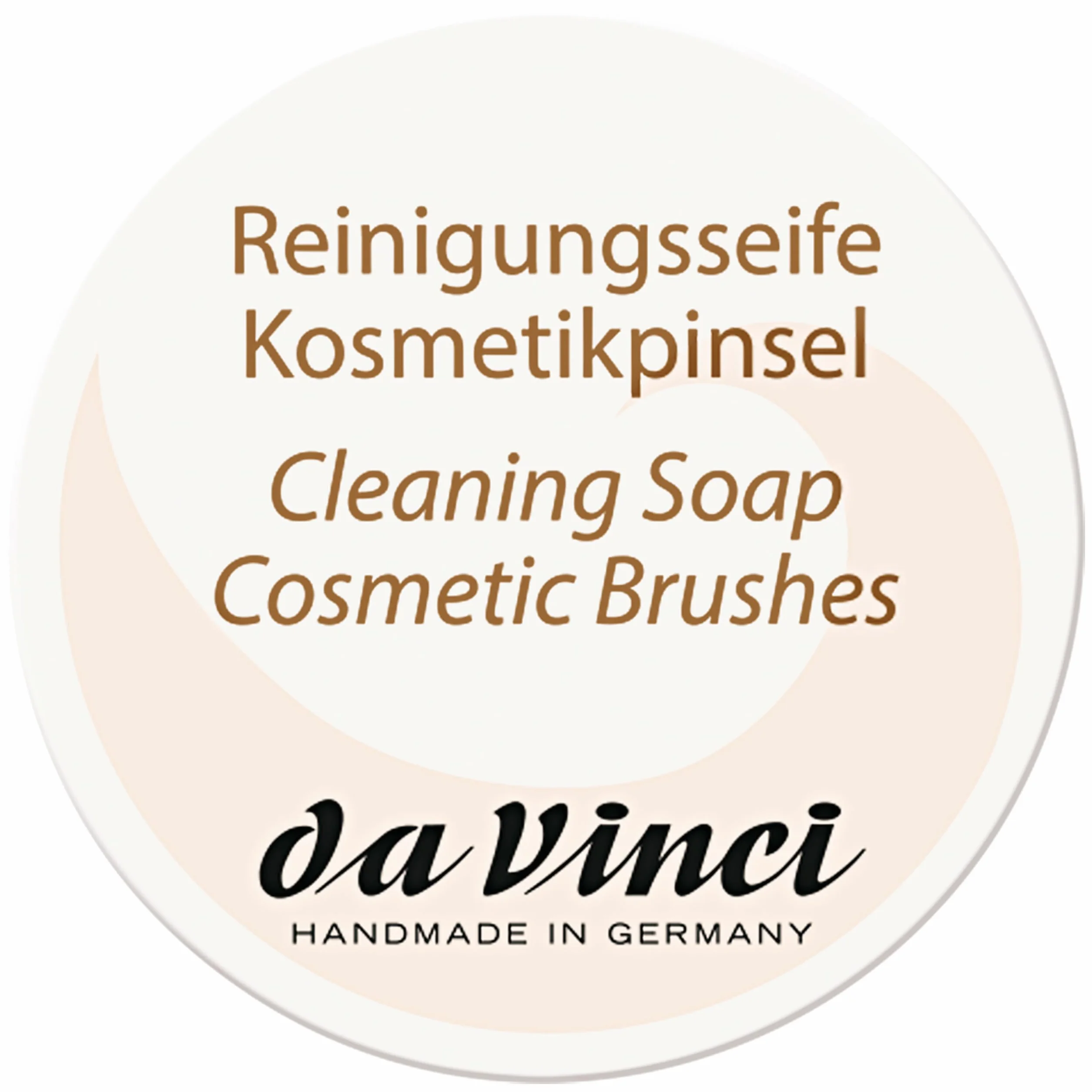 Da Vinci 4832 Mini Pulizia Sapone per pennello cosmetico & Beauty Blender Sapone di Pulizia/Pennello/pulizia sapone/detergente per pennelli/Brush Cleaner, 1er Pack (1 X 13 g)