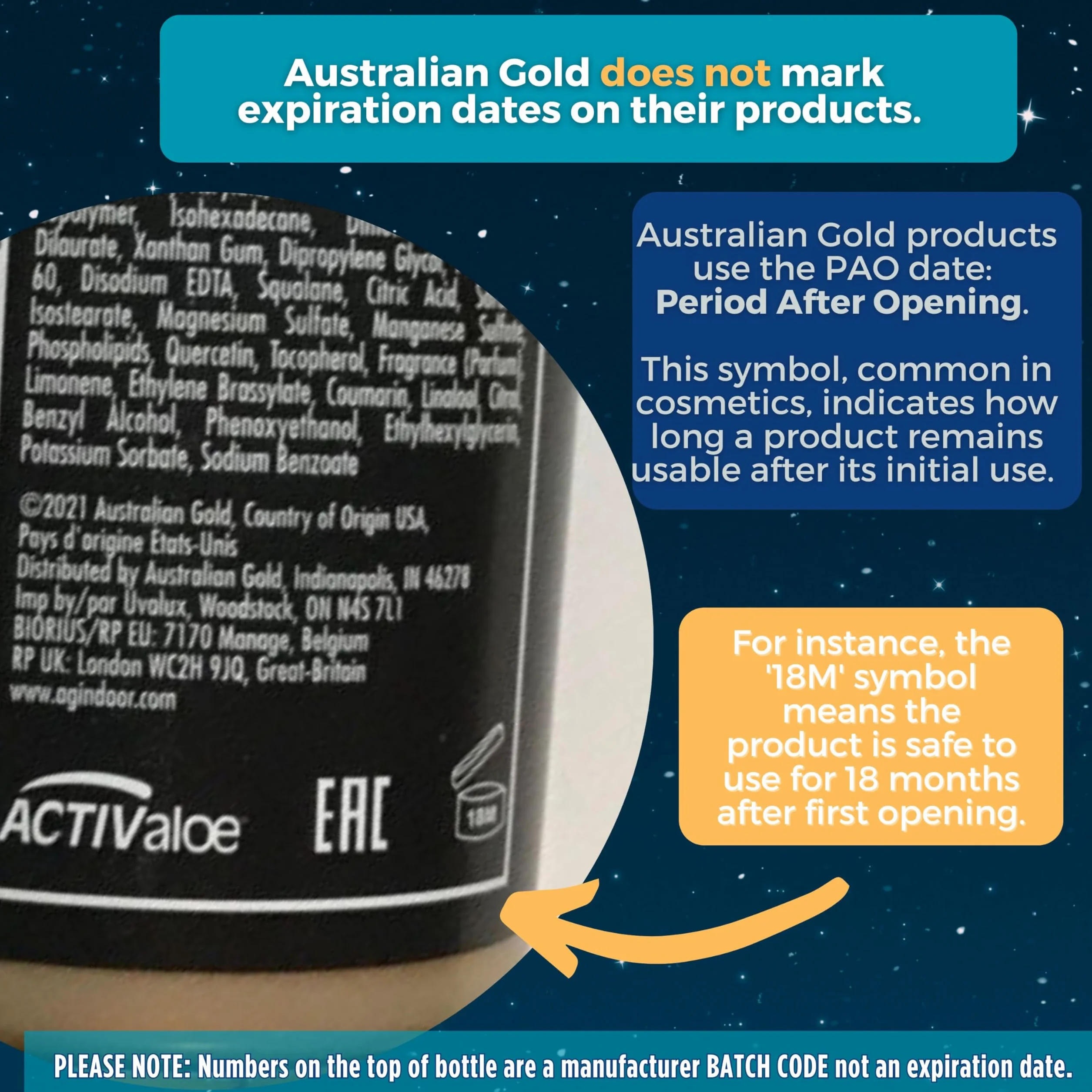 Australian Gold Caldo! Black Intensifier Anti-Aging with Self-Tanners 250ml