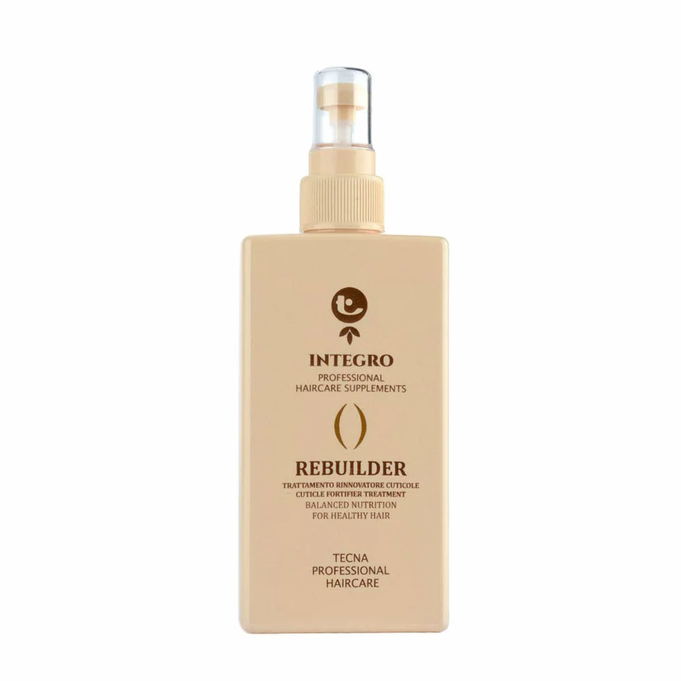 Tecna Integro Rebuilder 200 ml trattamento rinforzante per la cuticola per capelli trattati opachi e rovinati 200ml