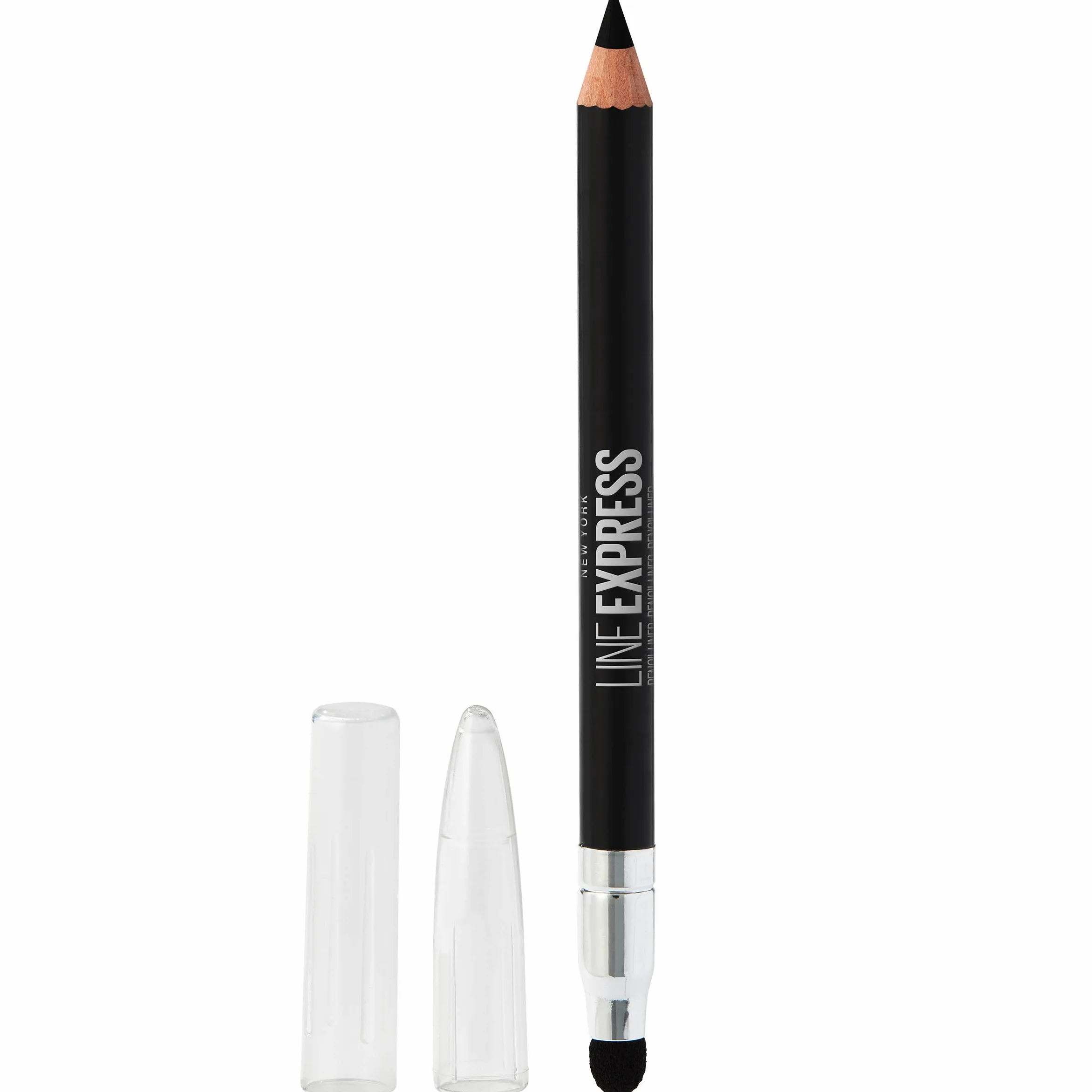 Maybelline New York Sharpenable Wood Pencil Eyeliner, Ebony Black, 1.10000000000000001 grammi