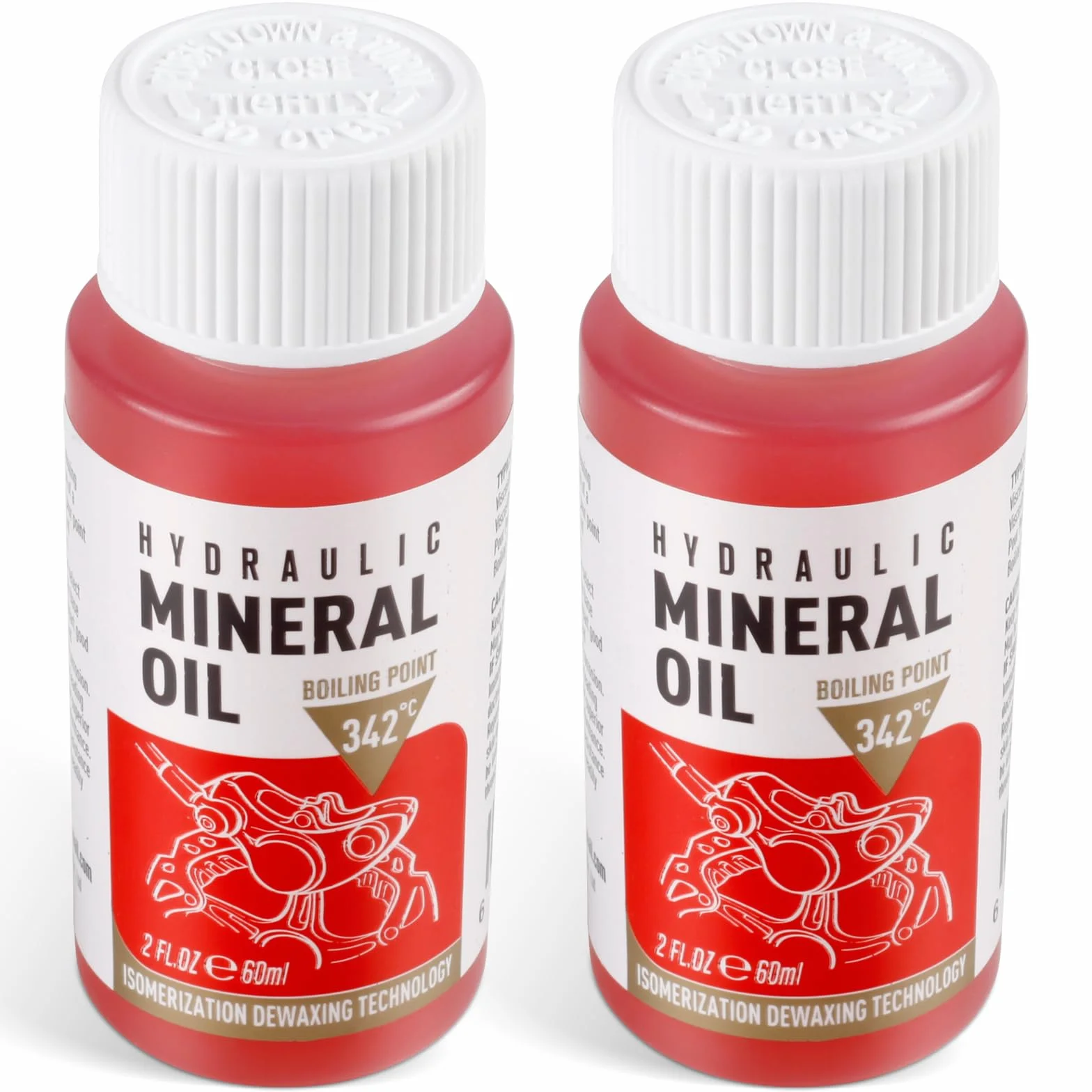 Olio minerale liquido per freni 120 ml per freni a disco idraulici Shimano, Tektro e TRP