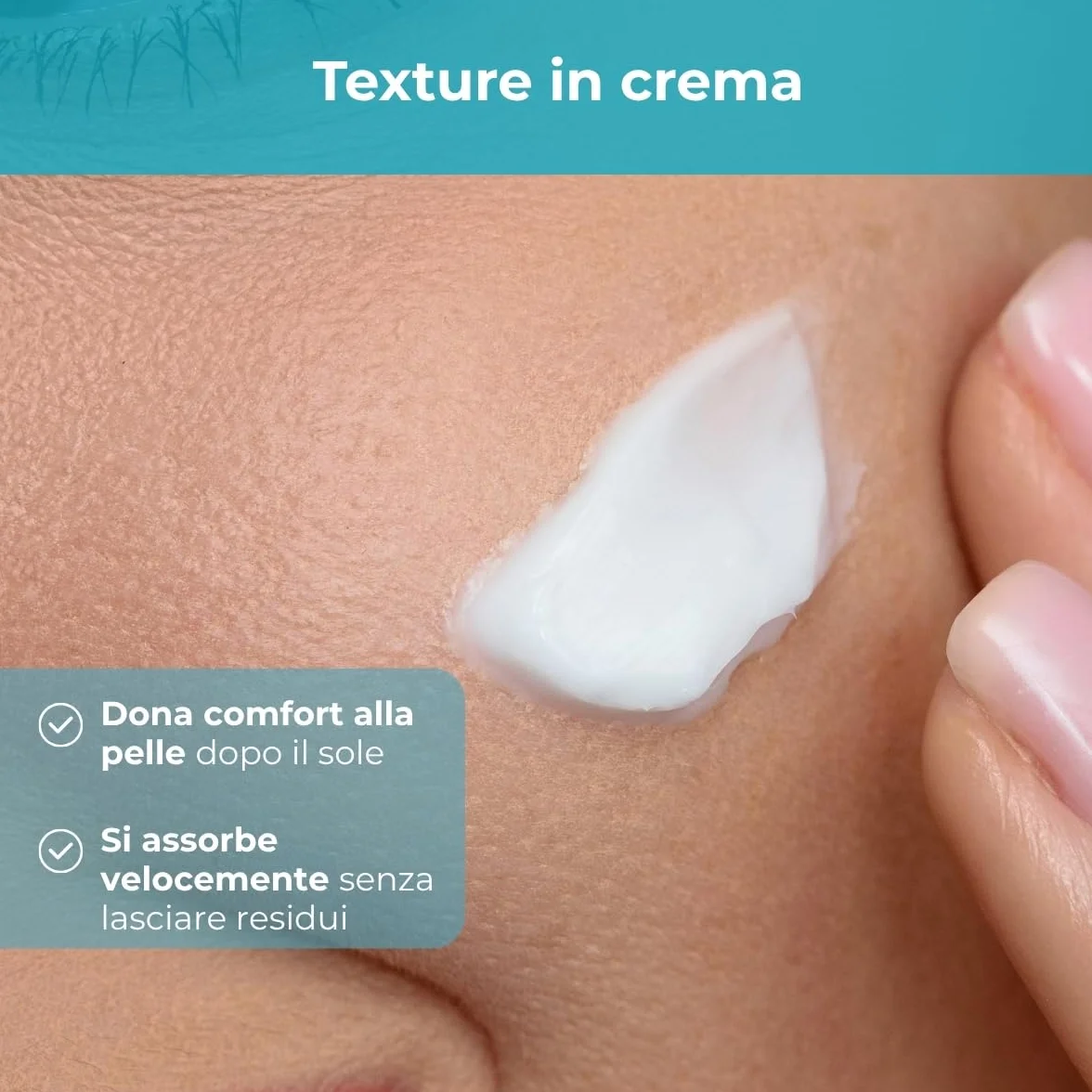 Bottega Verde - SOL Argan, Crema Viso Doposole, 50 ml, Antietà Nutriente, Prolunga l’Abbronzatura, Idrata e Dona Sollievo, con Olio di Argan e Collagene Vegetale, Per Tutti i Tipi di Pelle